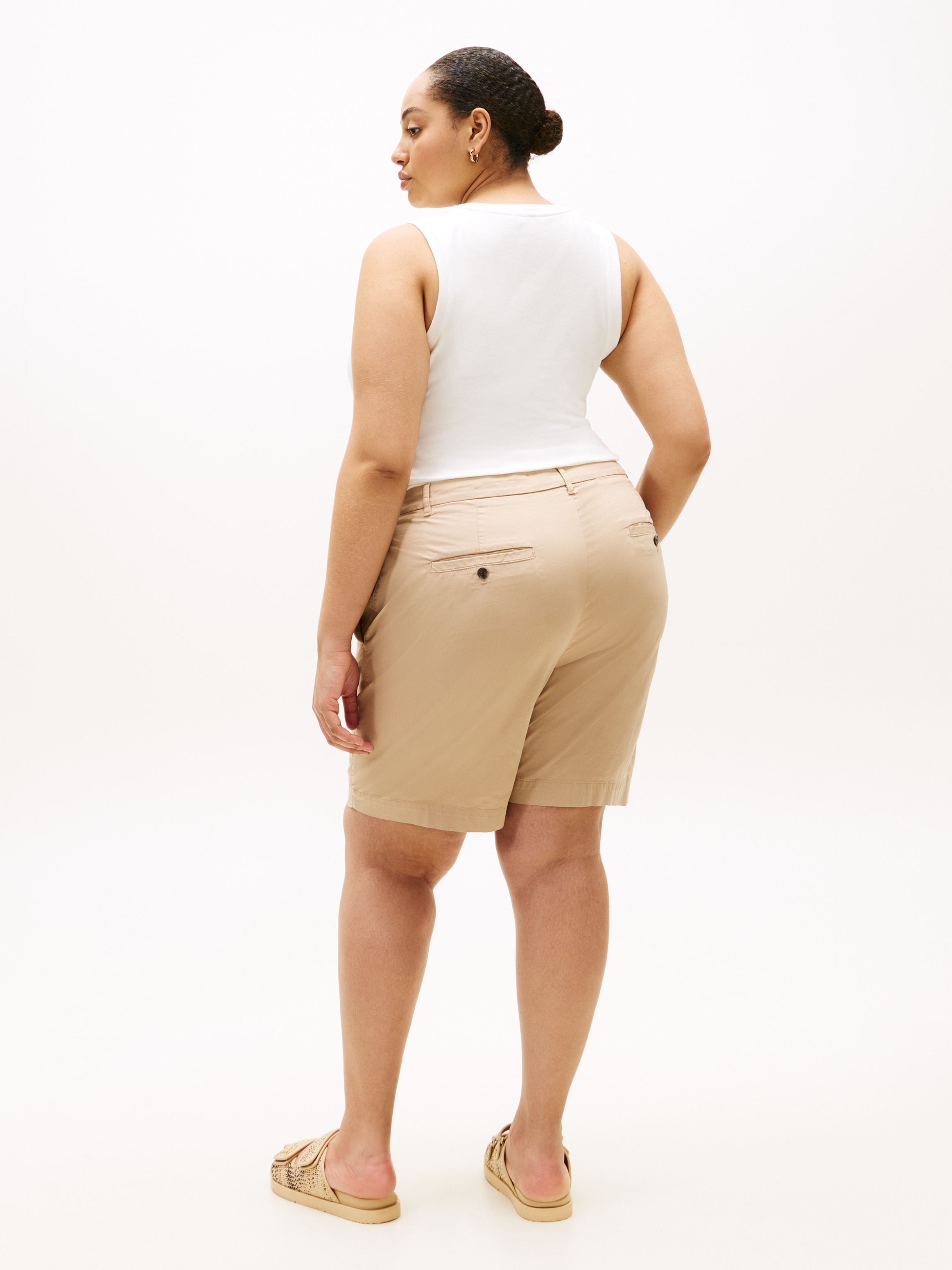 Tommy Hilfiger Curve Chinoshorts »CRV CO GMD BLEND CHINO SHORT«  in großen Größen