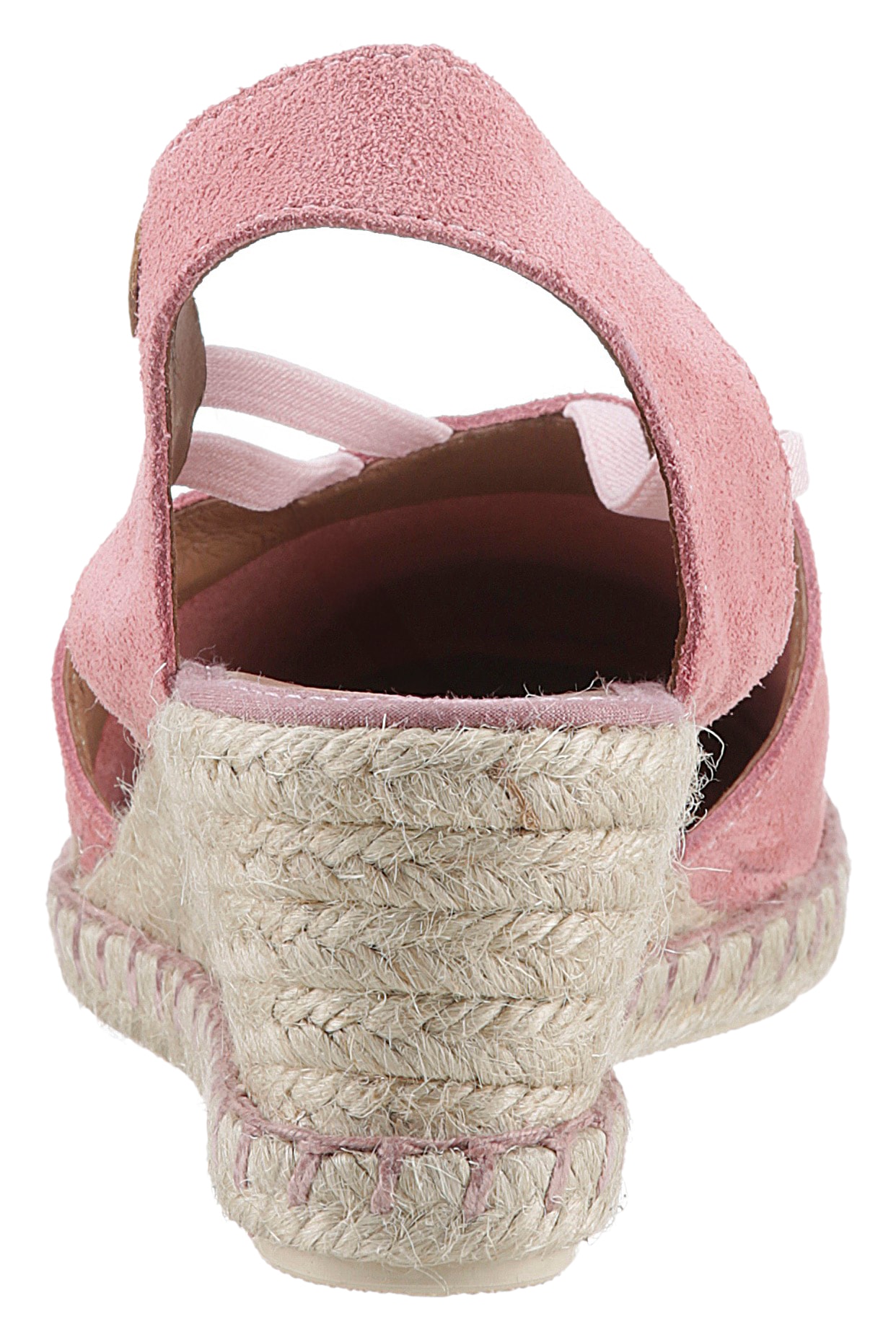 VERBENAS Sandalette »Maika Serraje«, Sommerschuh, Sandale, Keilabsatz, mit Jutebesatz
