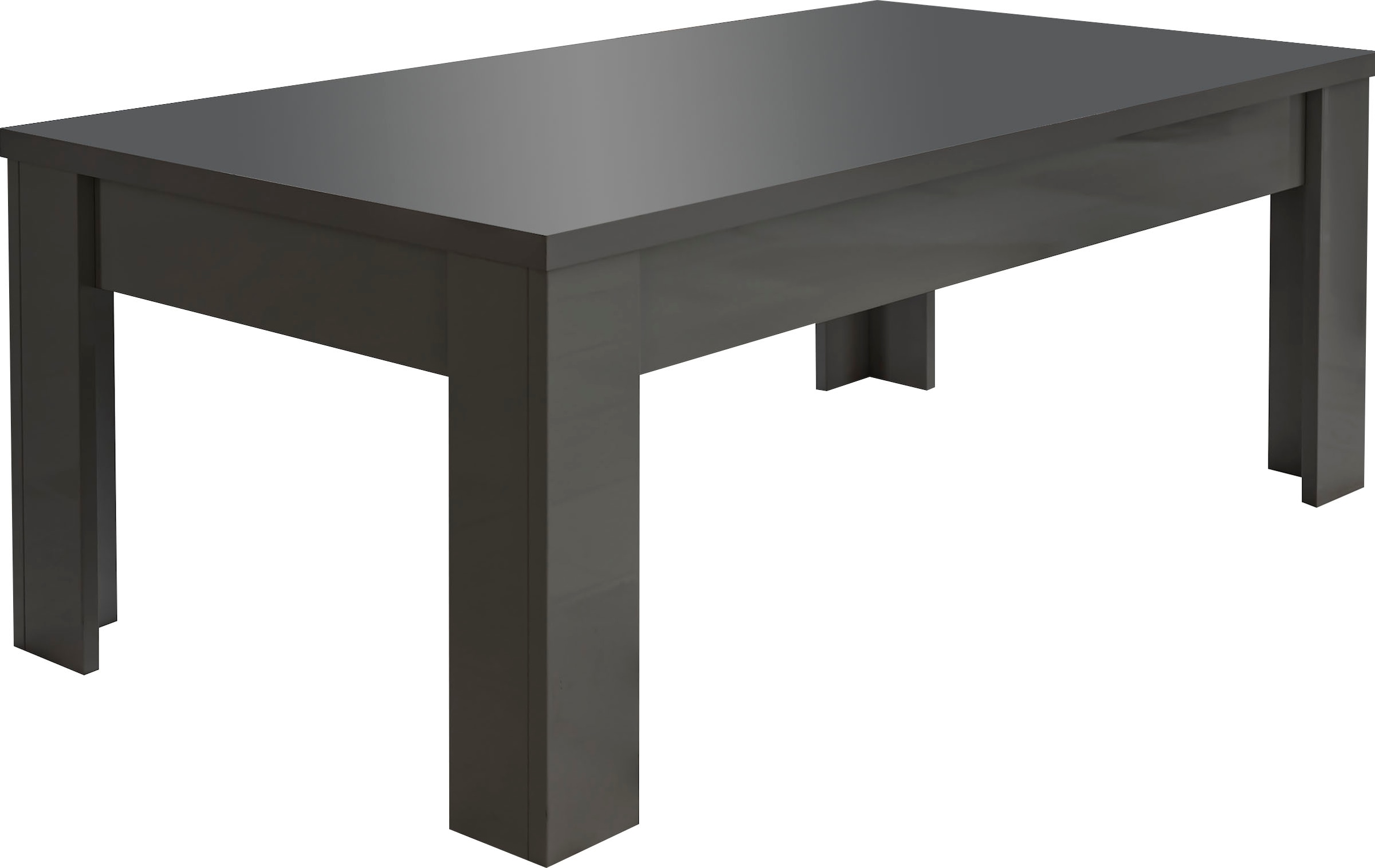 INOSIGN Couchtisch »Dama 122 x 65 cm, Wohnzimmertisch mit Winkelfuß«, Sofatisch, rechteckig, Tischplattenstärke 22 mm