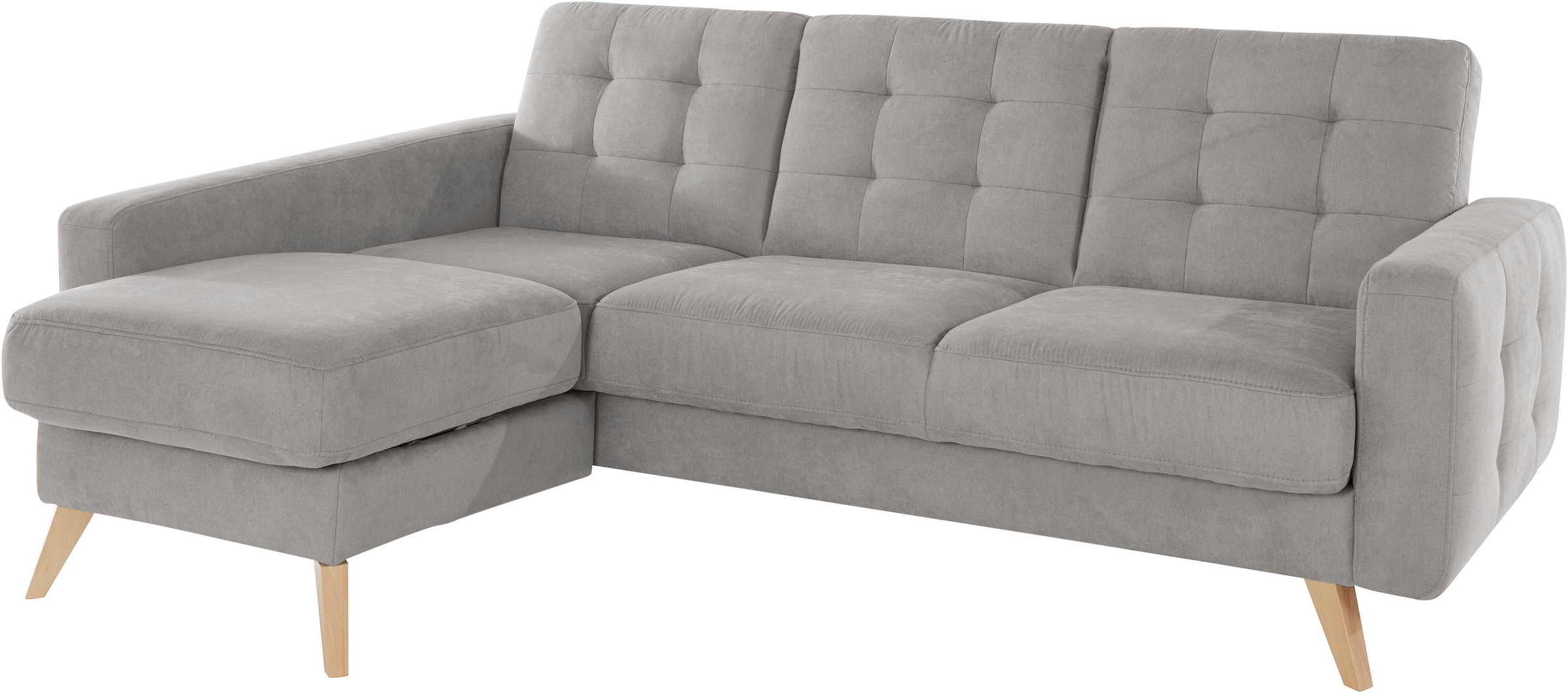 exxpo - sofa fashion Ecksofa Nappa, kompakt und komfortabel, bequem, zeitlo günstig online kaufen