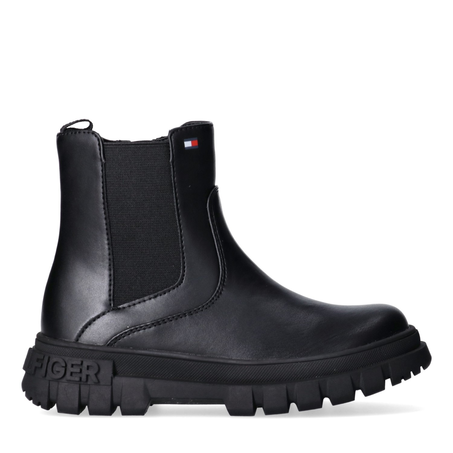 Tommy Hilfiger Chelseaboots, Chunky Boots mit Innenreißverschluss