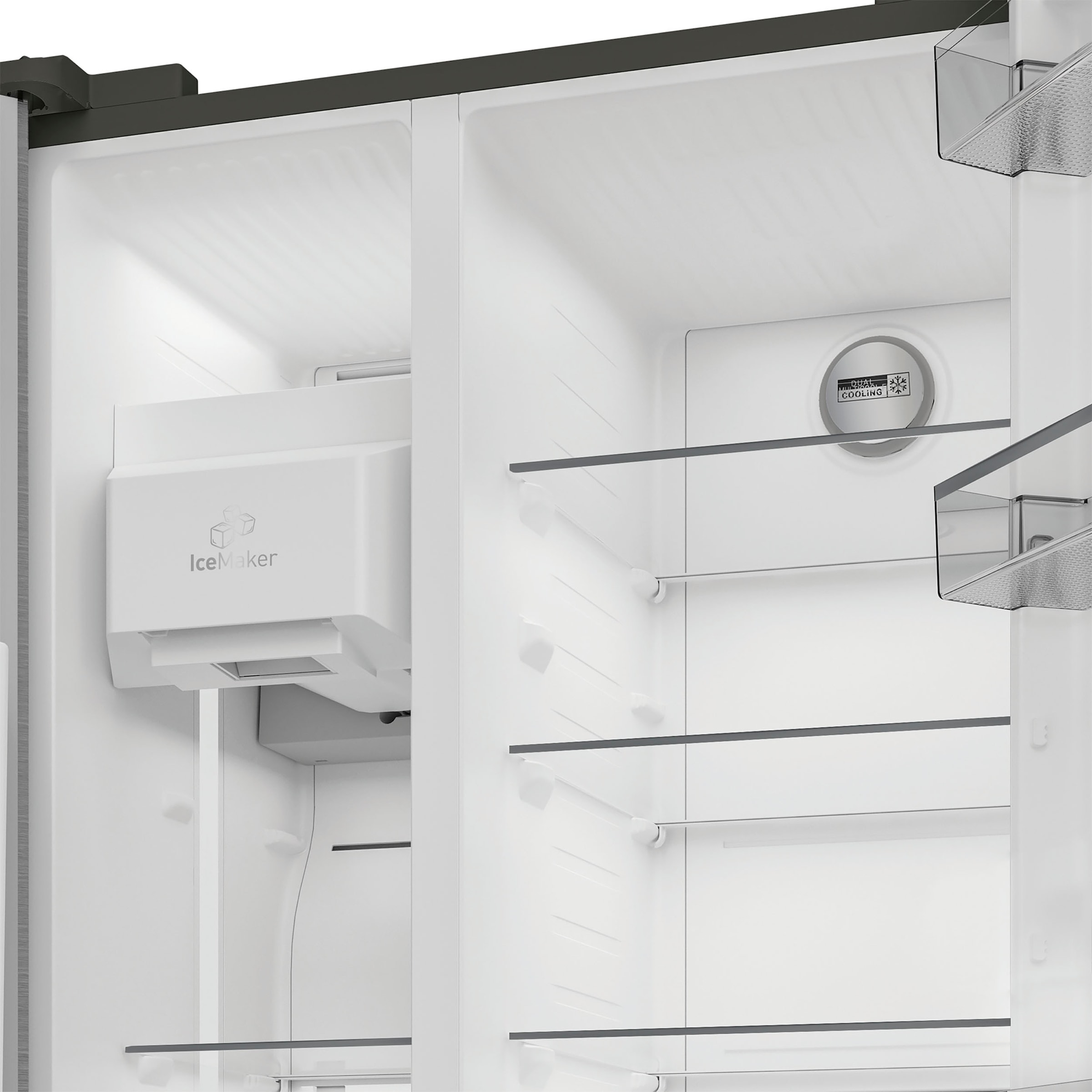 BAUKNECHT Side-by-Side »SBS IW E90 Pearl«