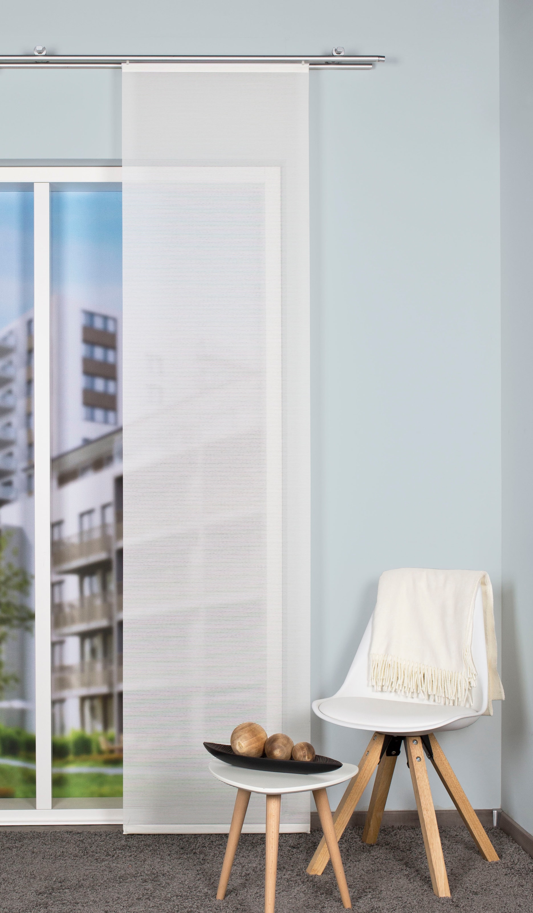 HOME WOHNIDEEN Schiebegardine »SIEGLINDE«, (1 St.), HxB: 245x60, Bambusoptik