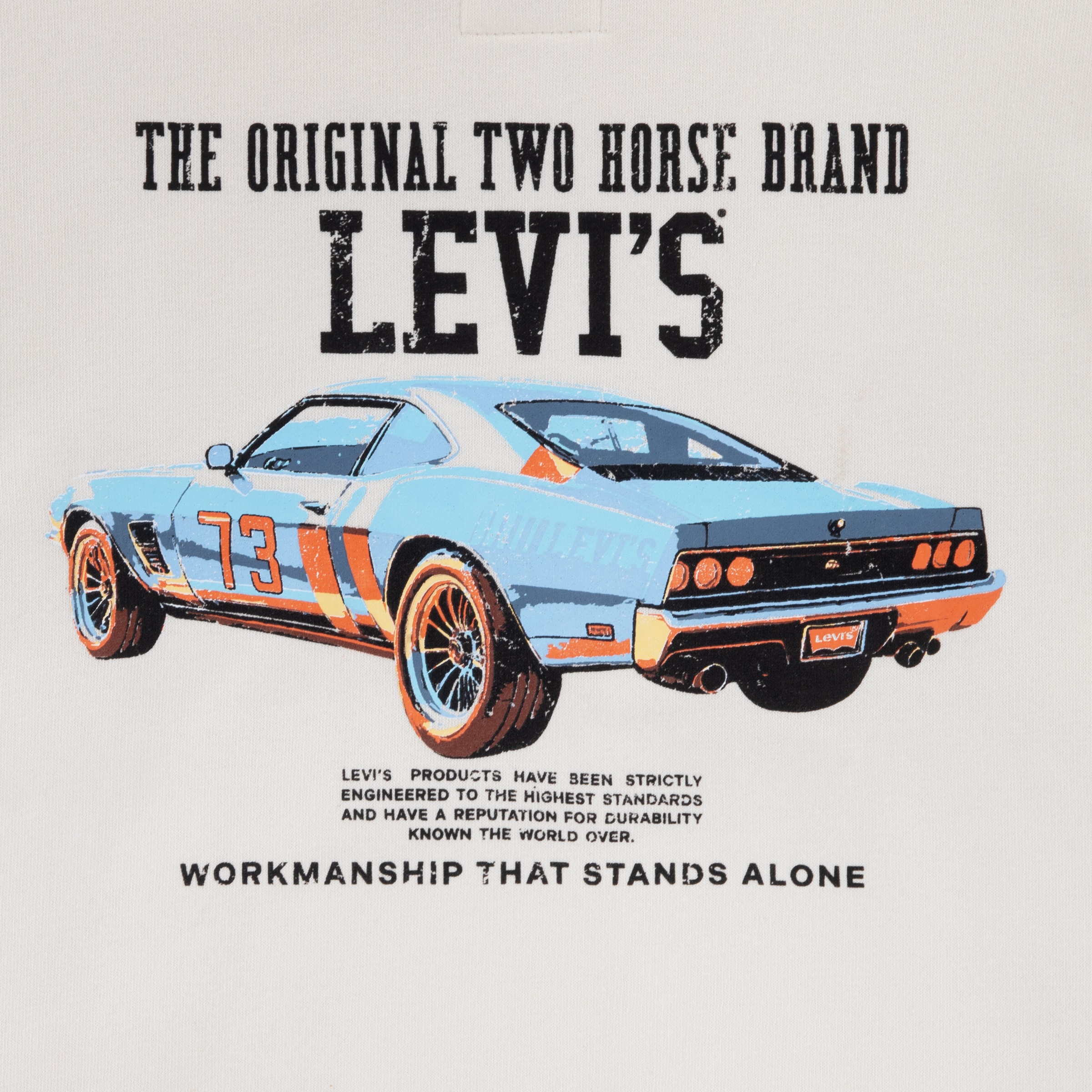 Levi's® Kids Sweatshirt »LVB REV THE ENGINE HOODIE«, für Jungen, mit Kapuze und großem Rückenprint
