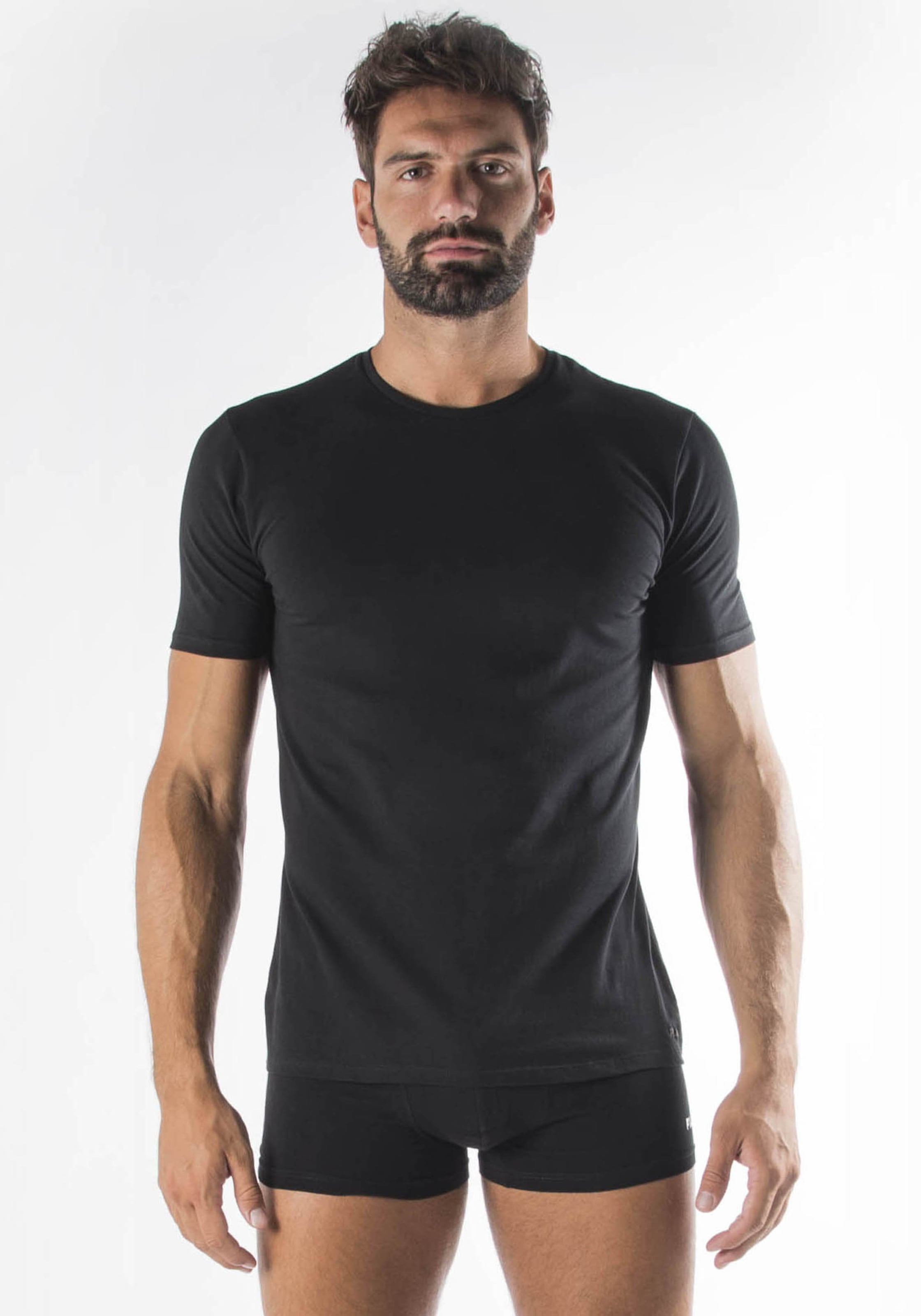 Fila T-Shirt 2er Pack,  mit klassischem Rundhalsausschnitt und Kurzarm