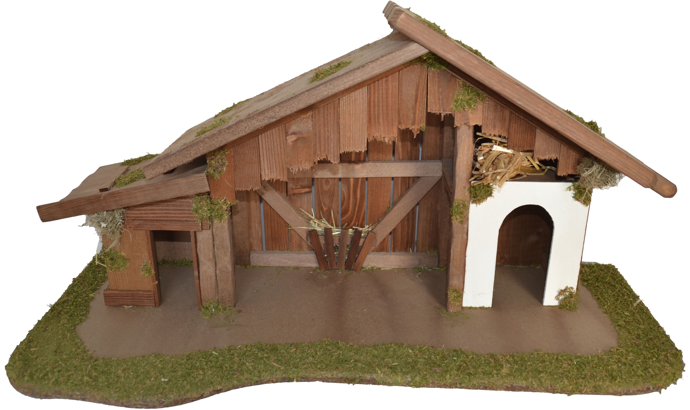 Alfred Kolbe Krippe »Weihnachtsdeko« aus Holz, 70x35x33 cm, für Figuren bis günstig online kaufen