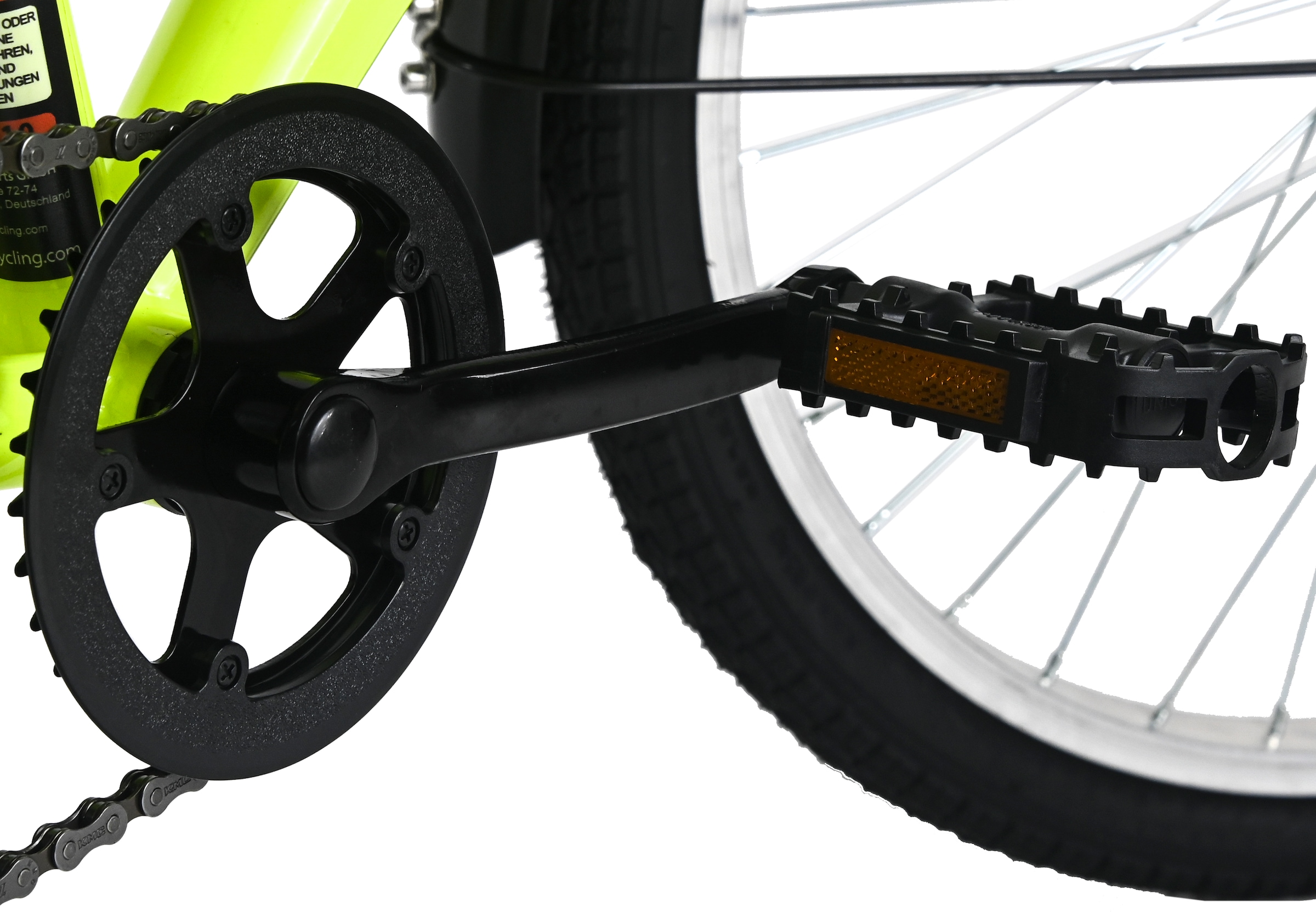 Dacapo Kinderfahrrad »24" Bobby Gelb 7 Gänge RH 32 cm - Ab 8 Jahre« 7 Gang Kettenschaltung