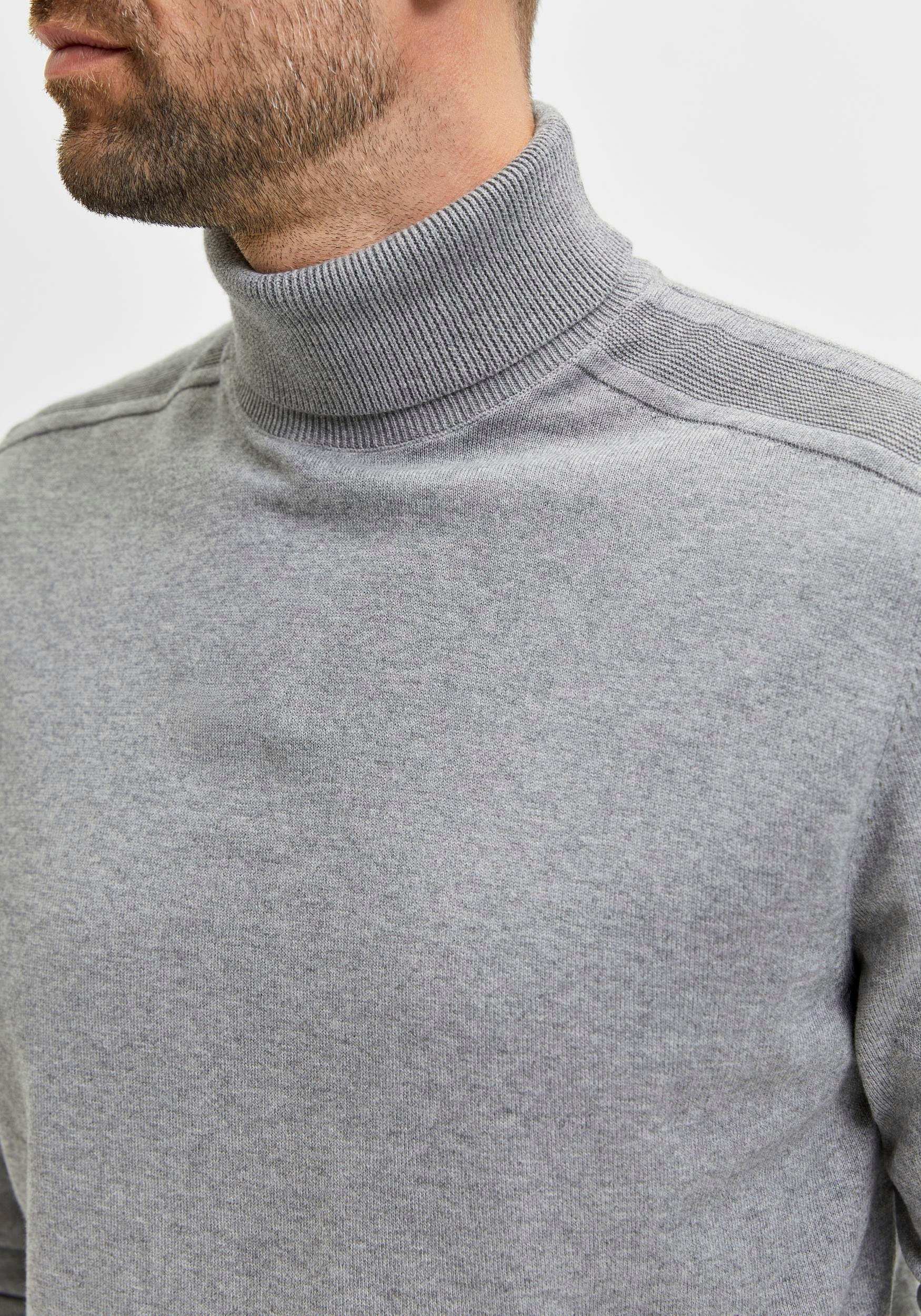 SELECTED HOMME Rollkragenpullover »SLHBERG ROLL NECK NOOS«