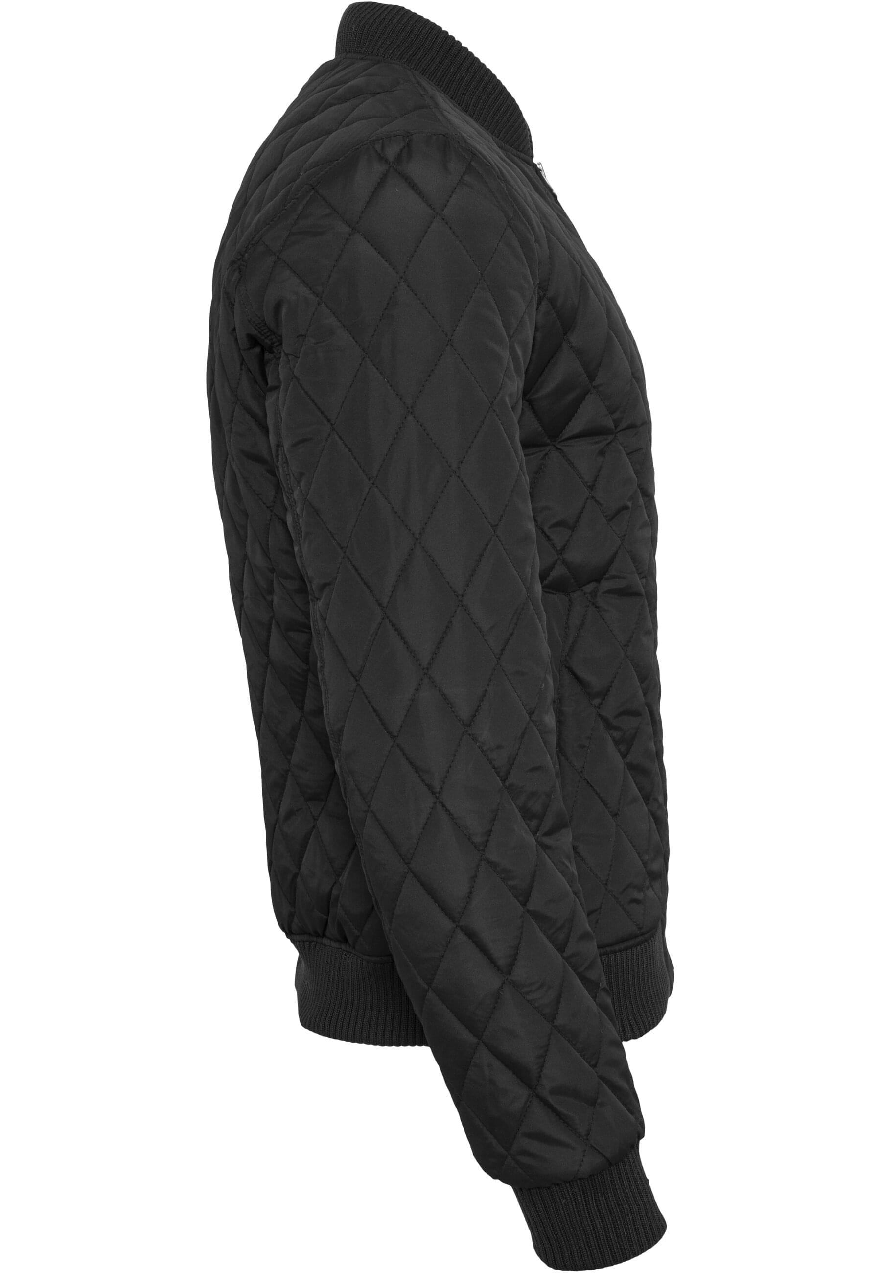 URBAN CLASSICS Allwetterjacke »Urban Classics Herren Diamond Quilt Jacket« 1 Stk. tlg. ohne Kapuze