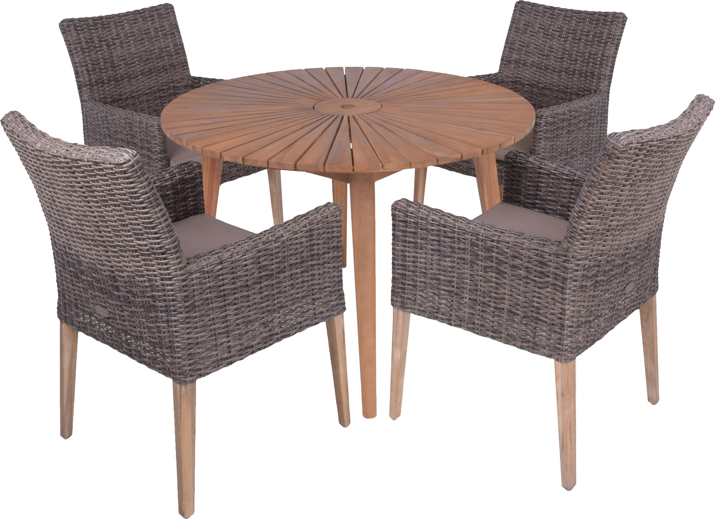 Garden Pleasure Garten-Essgruppe », Tischgruppe »FREMONT/NORVELL Set 01«« S günstig online kaufen