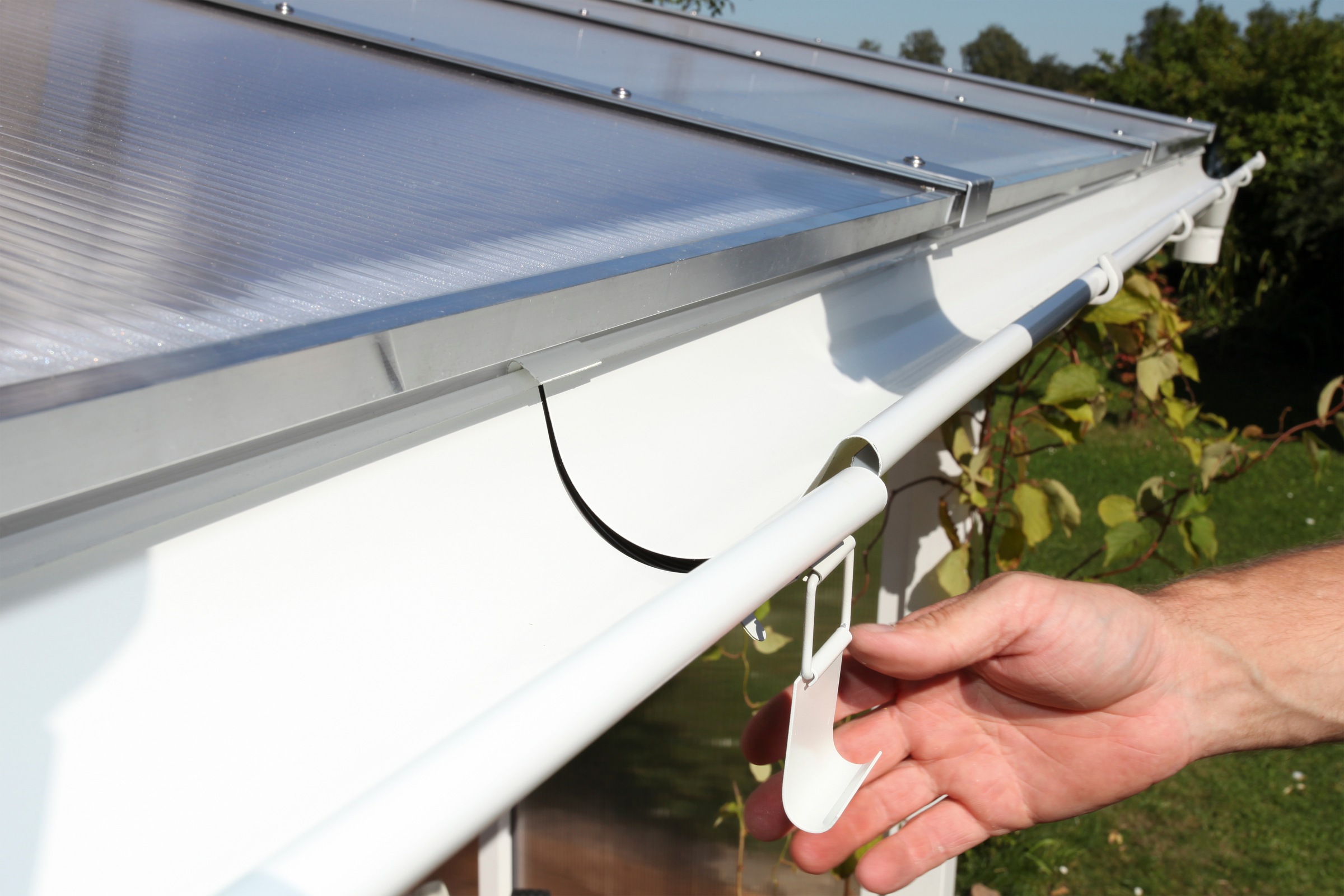 Skanholz Regenrinne 434 cm