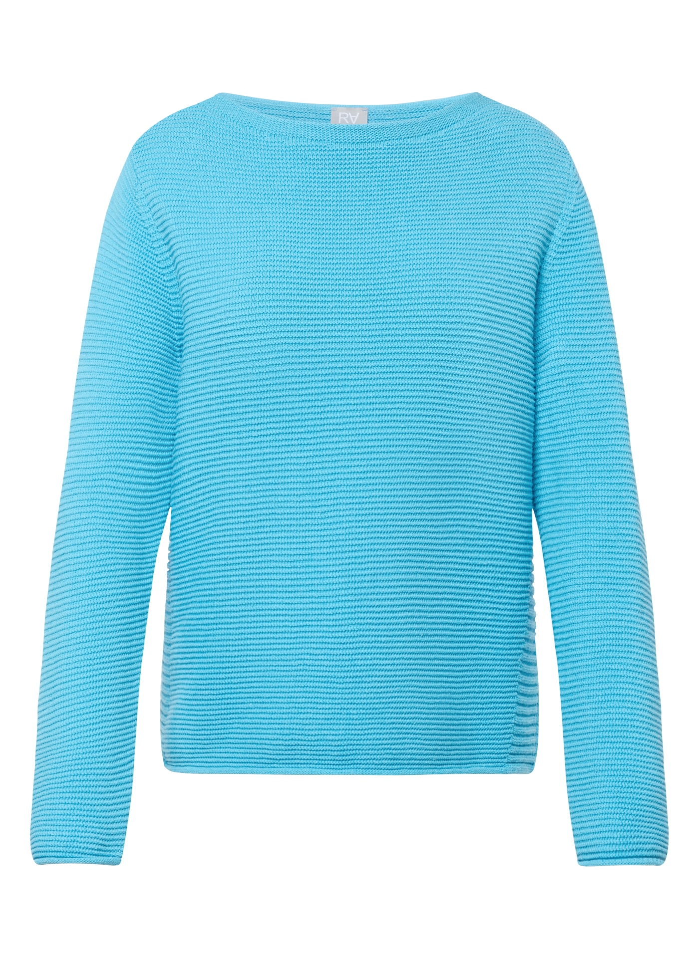 Rabe Strickpullover in Streifen-Ripp-Optik