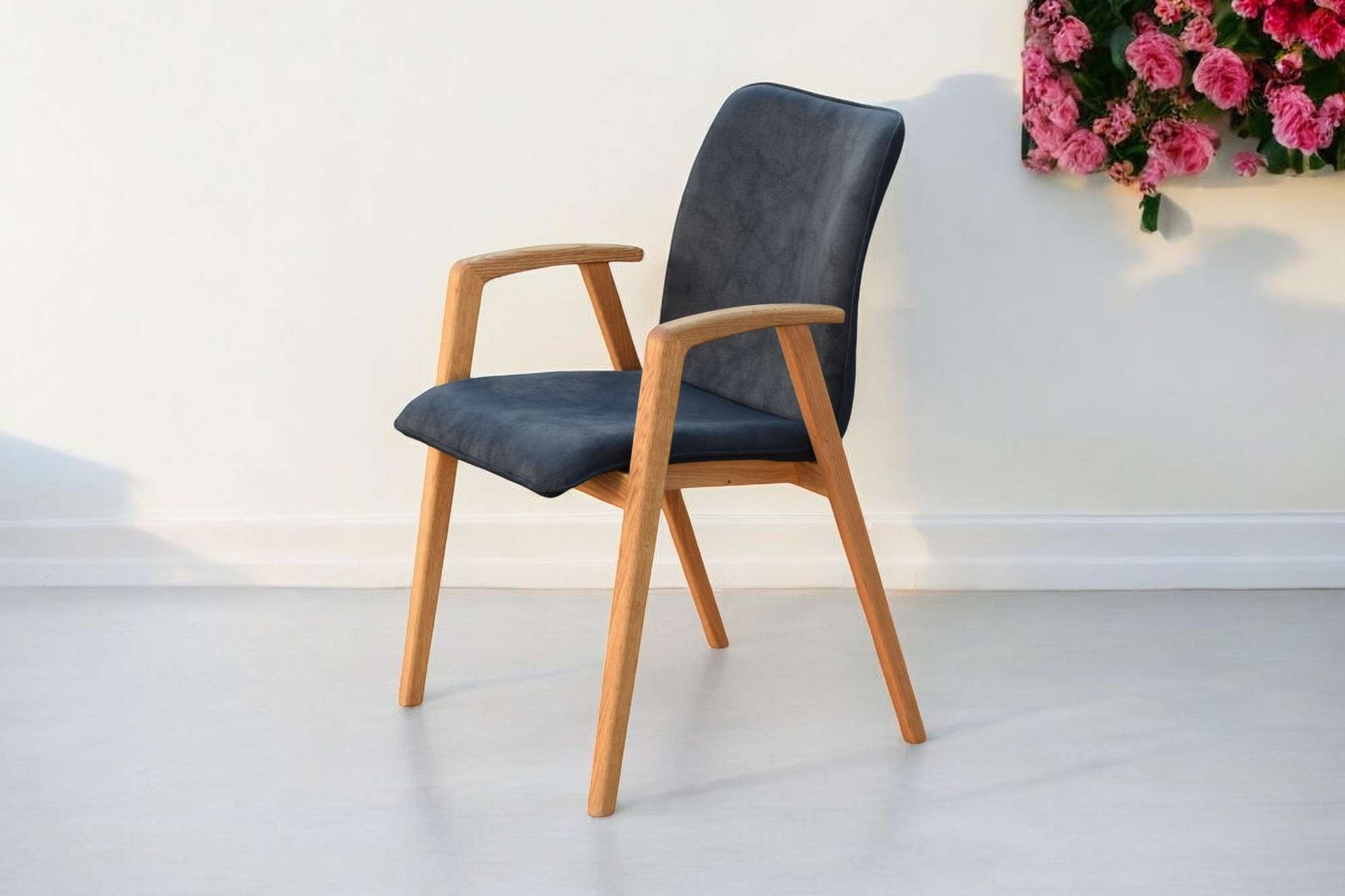 Home affaire Armlehnstuhl »Loreen Esszimmerstuhl, Polsterstuhl, Designstuhl günstig online kaufen