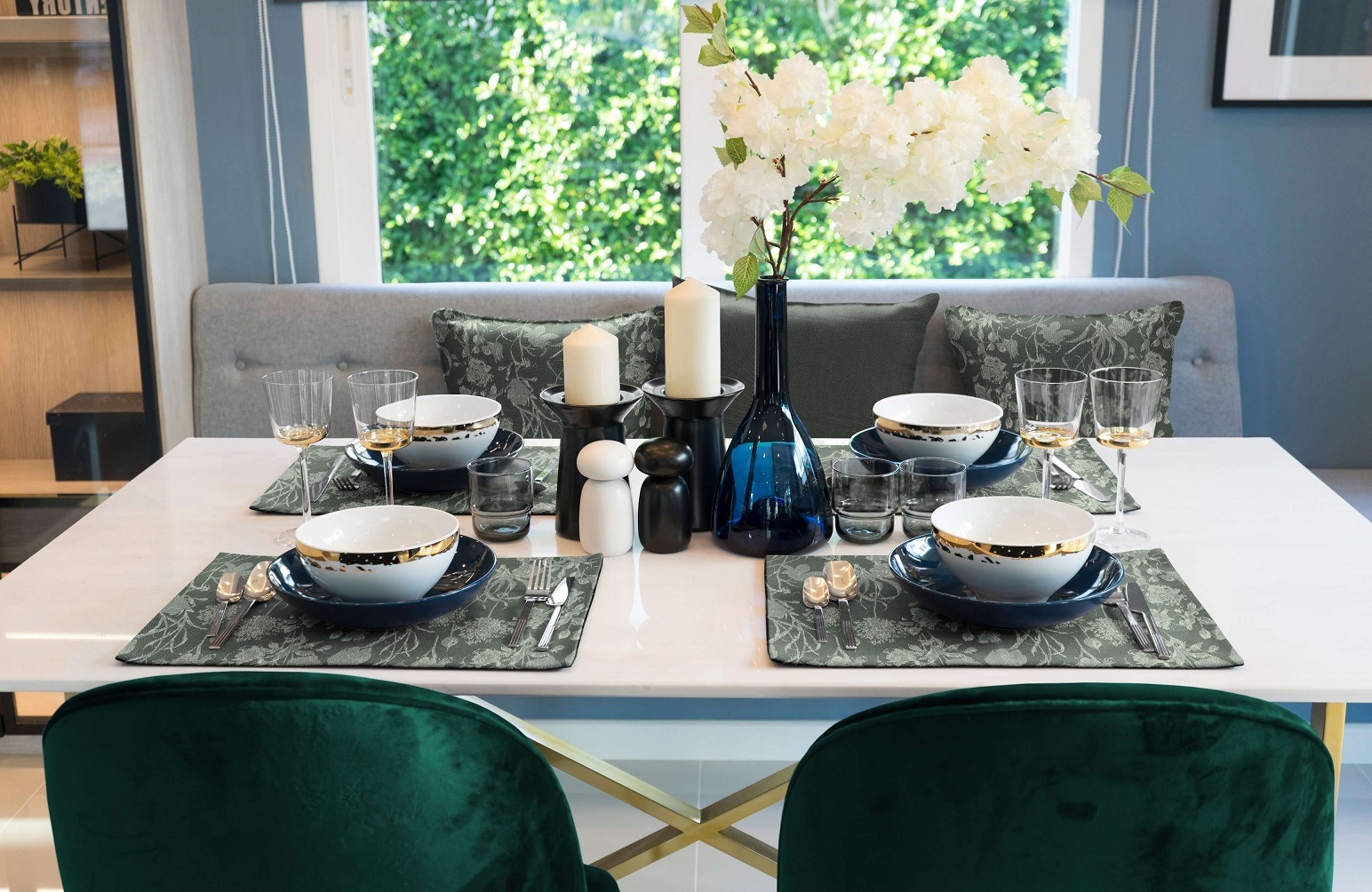 Adam Dekokissen »Flower Cuveé«, mit Blumenmuster, Wendekissenhülle ohne Fül günstig online kaufen