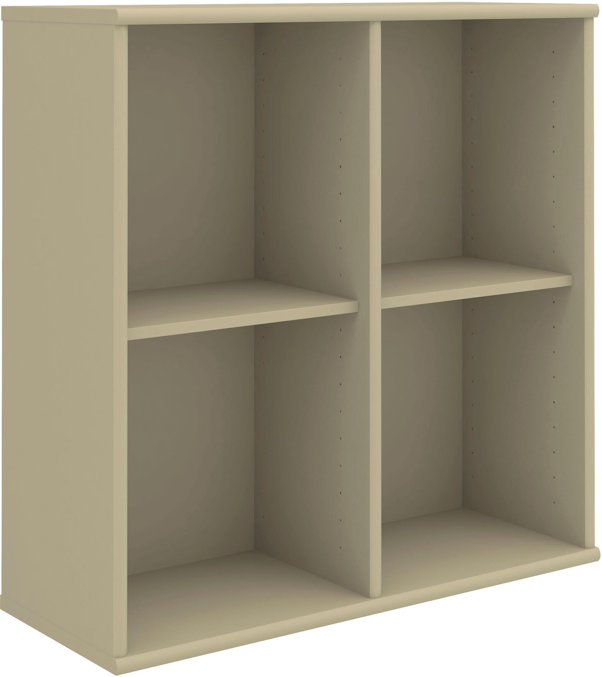 Hammel Furniture Regal »Mistral, Hochwertig Hängeregal, Wandregal, Verstellbar Einlegeböden«, B:70 cm, T:27 cm, anpassungsbar Designmöbel