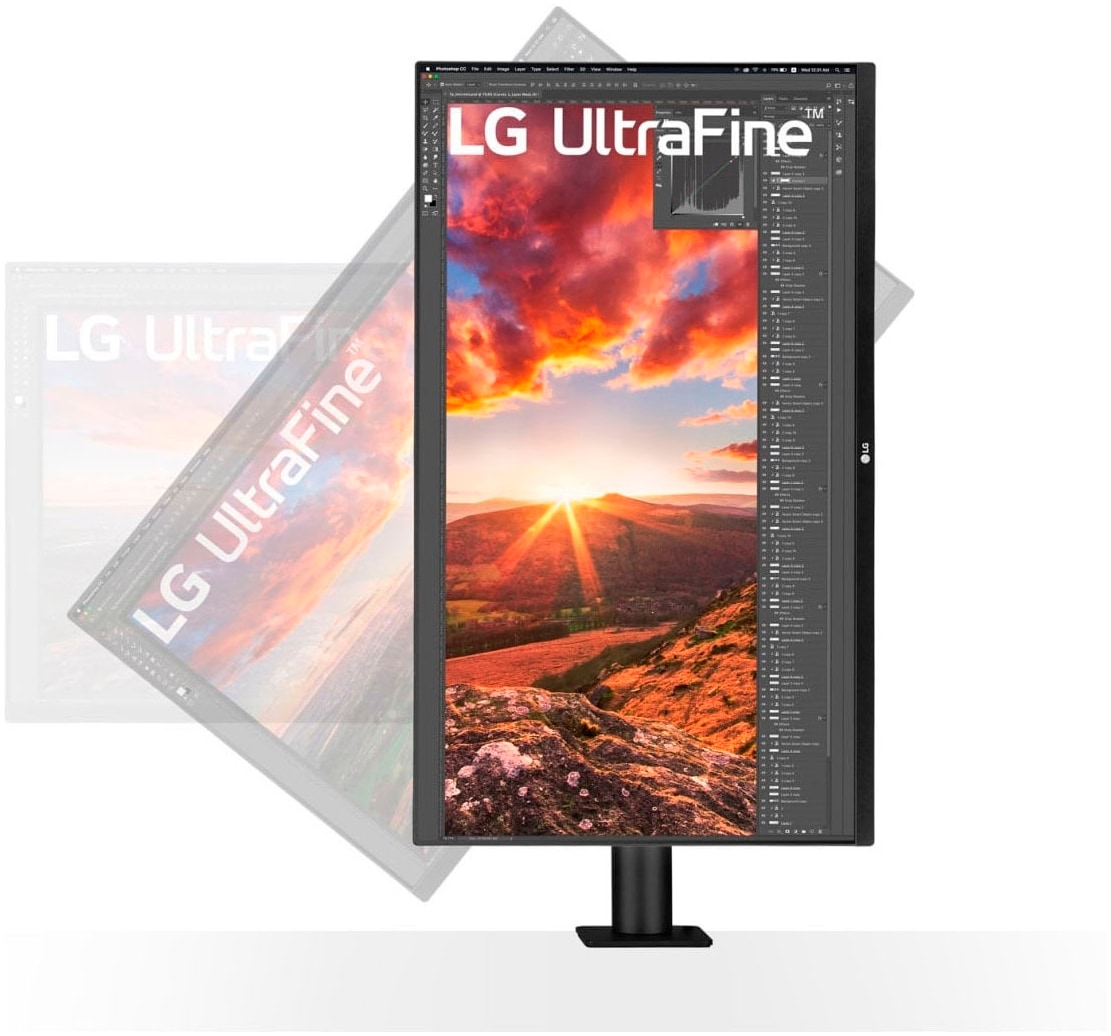 LG Ergo Monitor »32UN880K«, 80 cm/32 Zoll, 3840 x 2160 px, 4K Ultra HD, 5 ms Reaktionszeit, 60 Hz