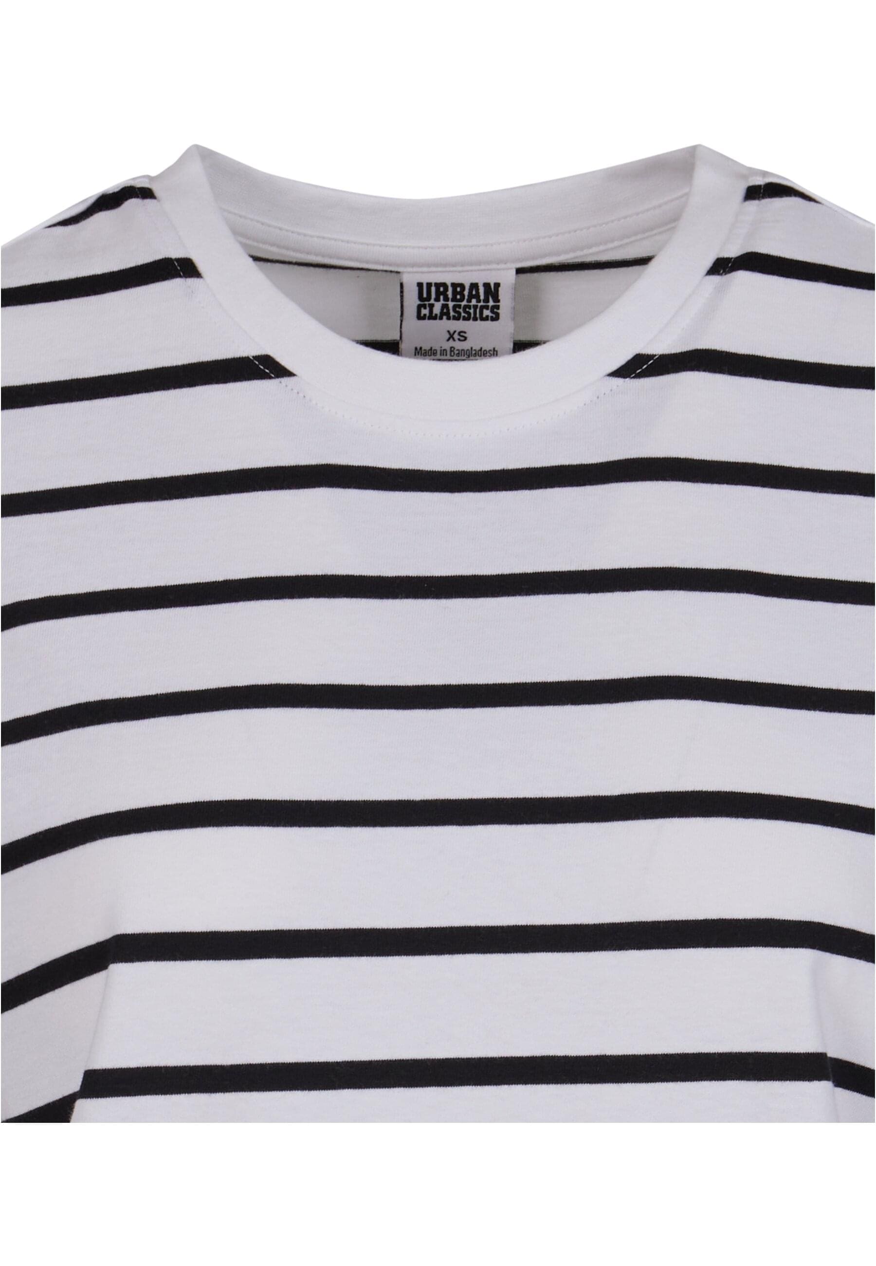 URBAN CLASSICS T-Shirt »Urban Classics Damen Ladies Striped Boxy Tee« 1 Stk.