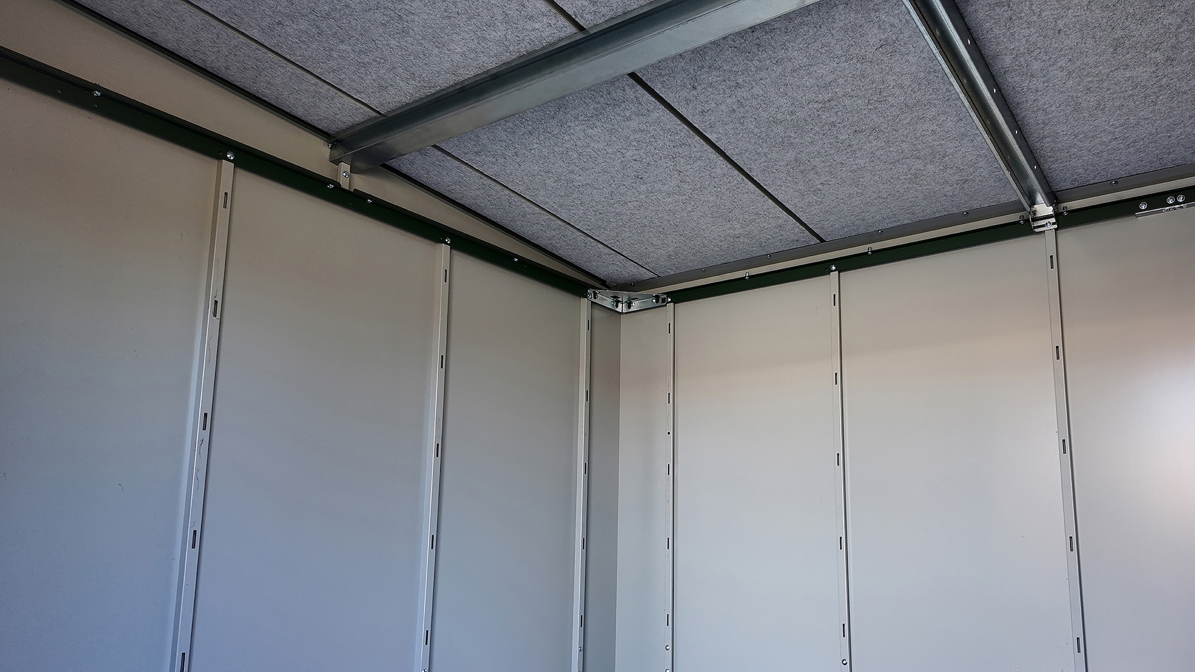weka Gerätehaus »Gary 1« Metall pulverbeschichtet, Größe 1