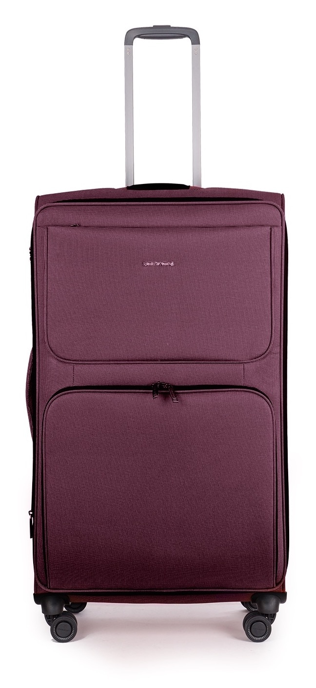 Stratic Trolley »BENDIGO LIGHT+ Koffer L«, (1 St.), 4 Rollen, Weichschalenkoffer Trolley TSA-Zahlenschloss STRATIC CONNECT NFC-Chip