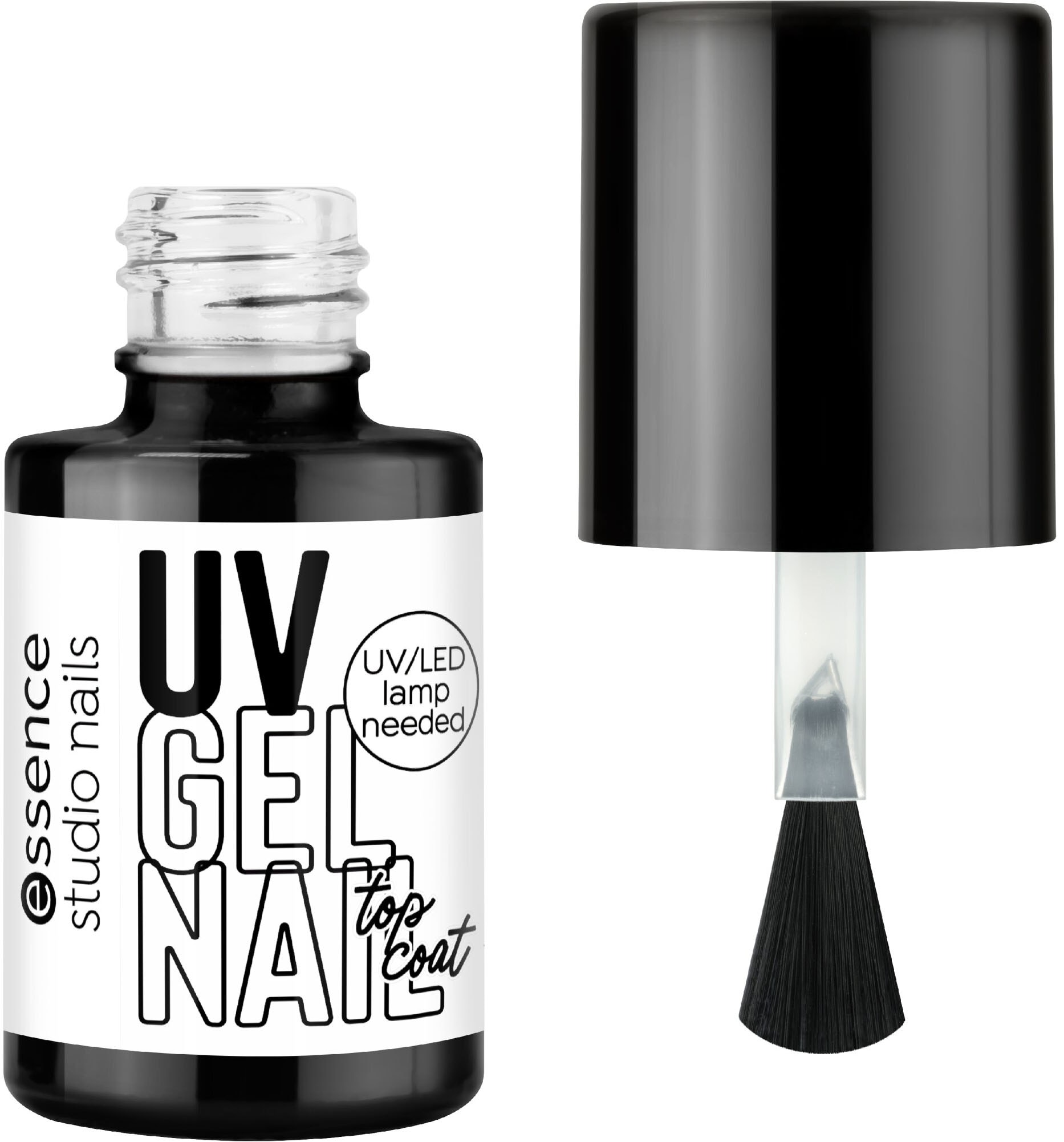 Essence Nagellack »studio nails UV GEL NAIL polish«, (Set, 3 tlg.), mit langanhaltendem Finish