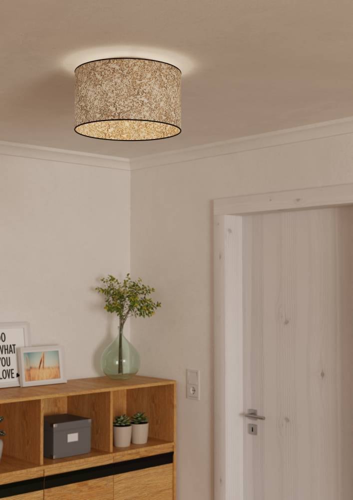 EGLO Deckenleuchte »BUTTERBURN« E27 1 Stk. Deckenleuchte, Wohnzimmerlampe m günstig online kaufen