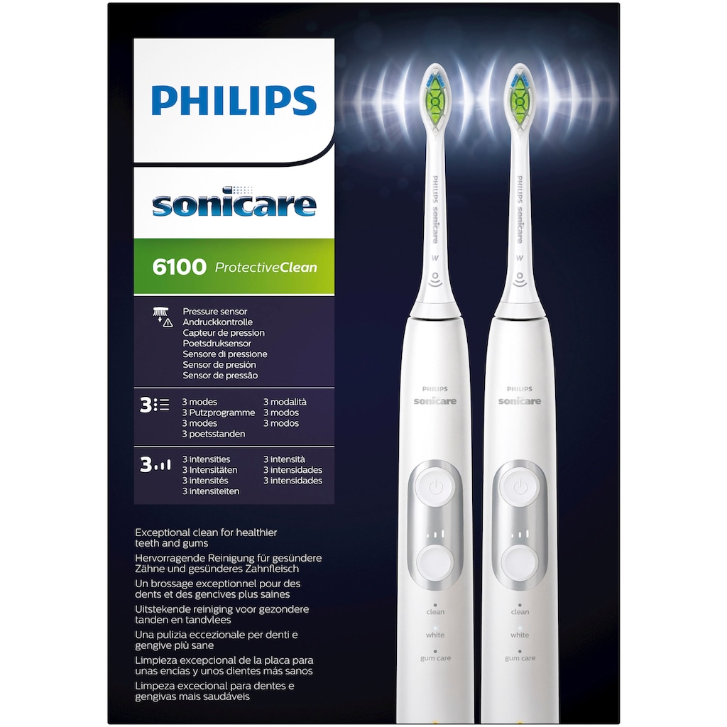 Philips Sonicare Elektrische Zahnbürste »HX6877/34«, 2 St. Aufsteckbürsten