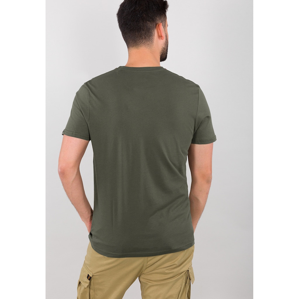 Alpha Industries T-Shirt »ALPHA INDUSTRIES Men - T-Shirts Reflective Label T«