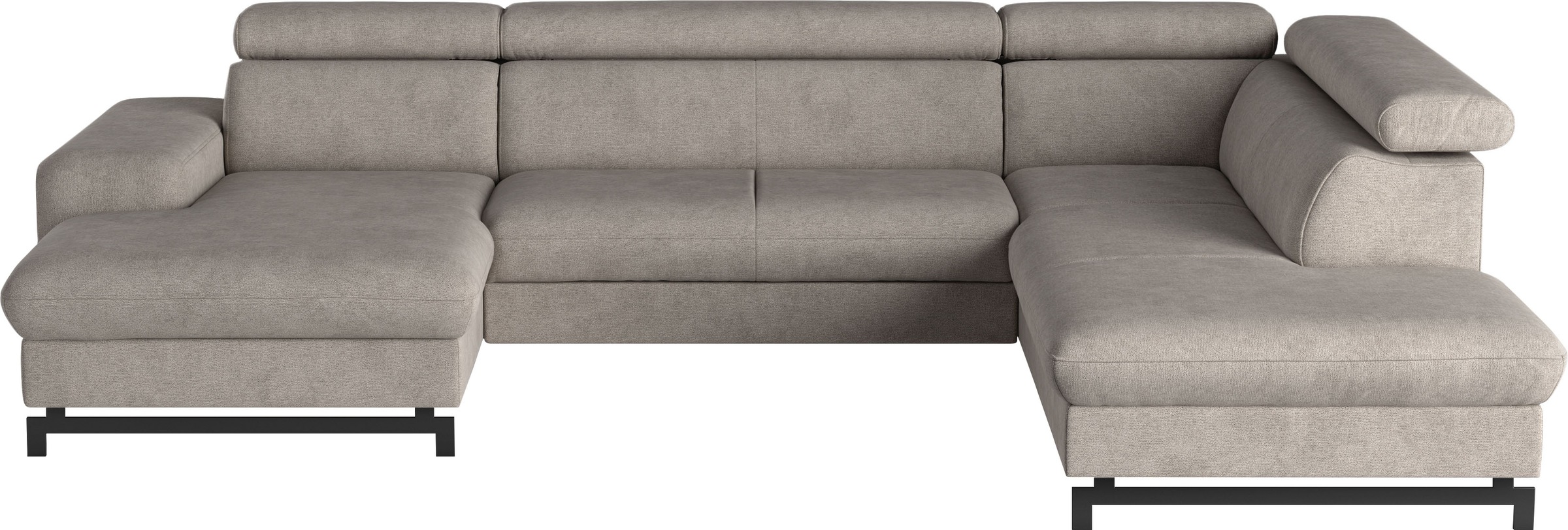 COTTA Wohnlandschaft "Emma U-Form" mit Kopfteilverstellung, wahlweise mit B günstig online kaufen