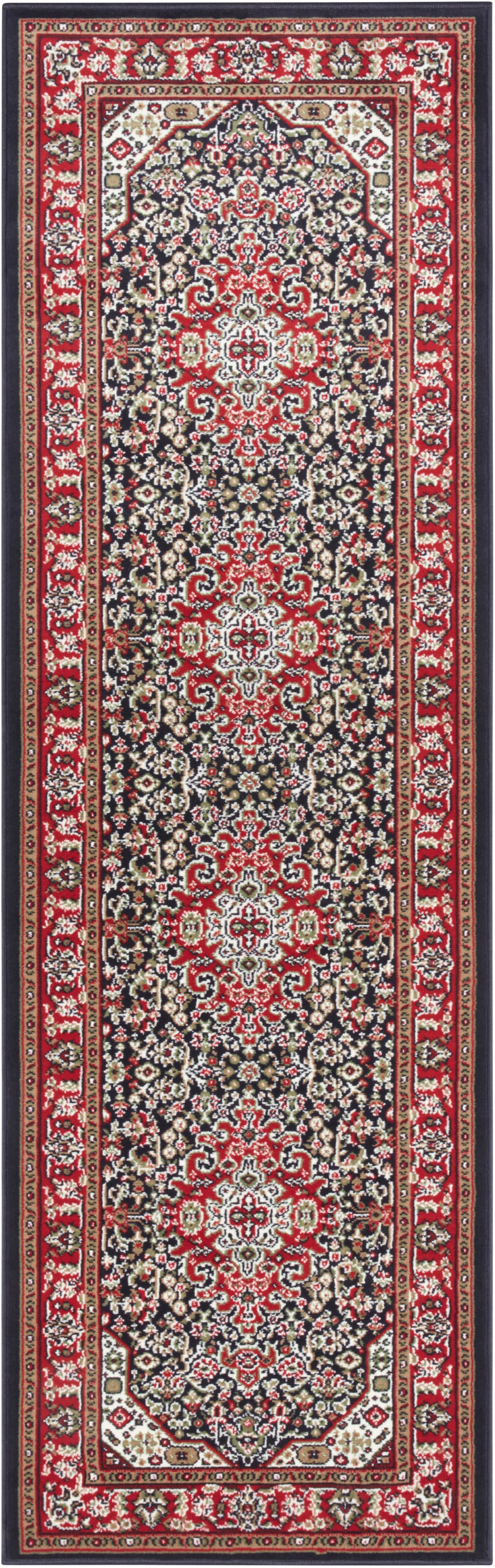 NOURISTAN Teppich »Skazar Isfahan«, rechteckig, 9 mm Höhe, Kurzflor, Orient, Läufer, Vintage, Esszimmer, Wohnzimmer, Flur