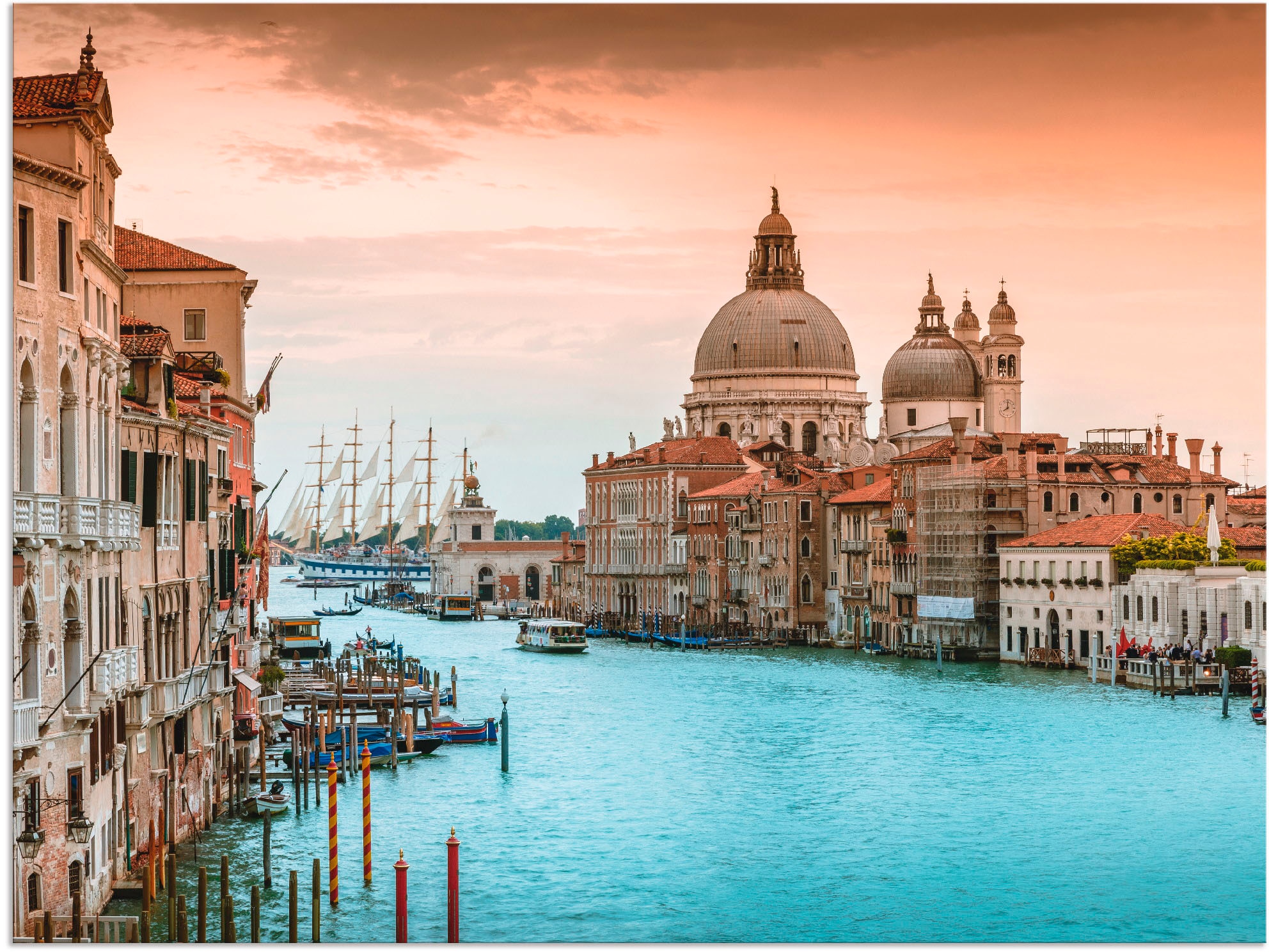 Artland Wandbild "Venedig Canal Grande I", Italien, (1 St.), als Alubild, O günstig online kaufen