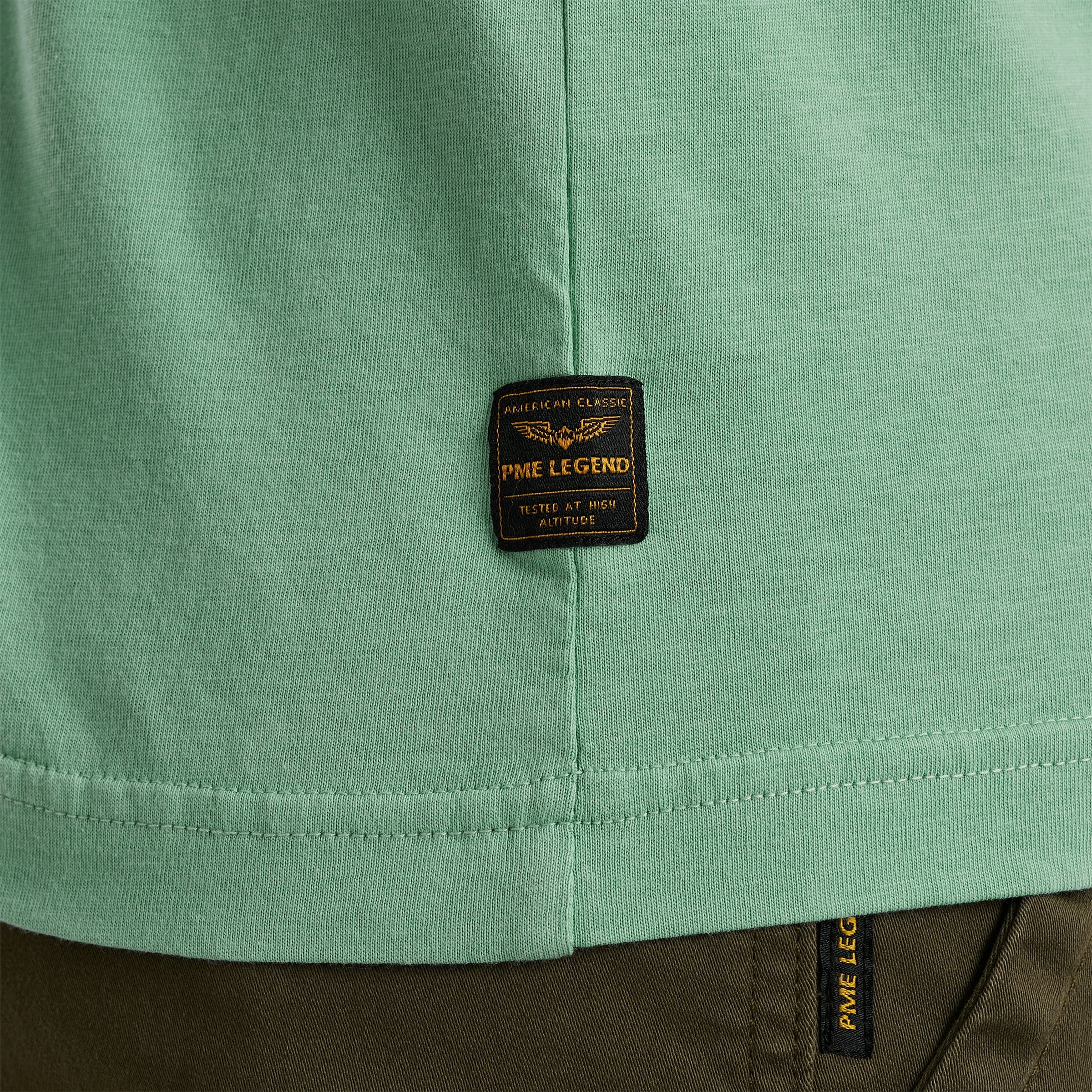 PME LEGEND T-Shirt »Short sleeve r-neck single jersey play«, mit Logo Print