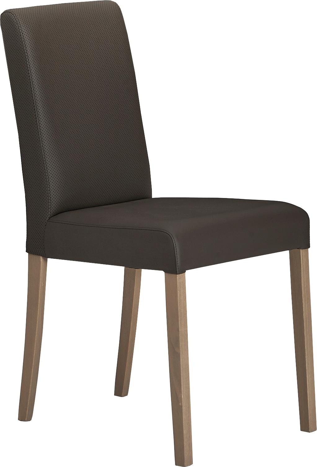 massivline&more 4-Fußstuhl »Sylt«, (Set), 2 St., Kunstleder, Gestell aus Ma günstig online kaufen