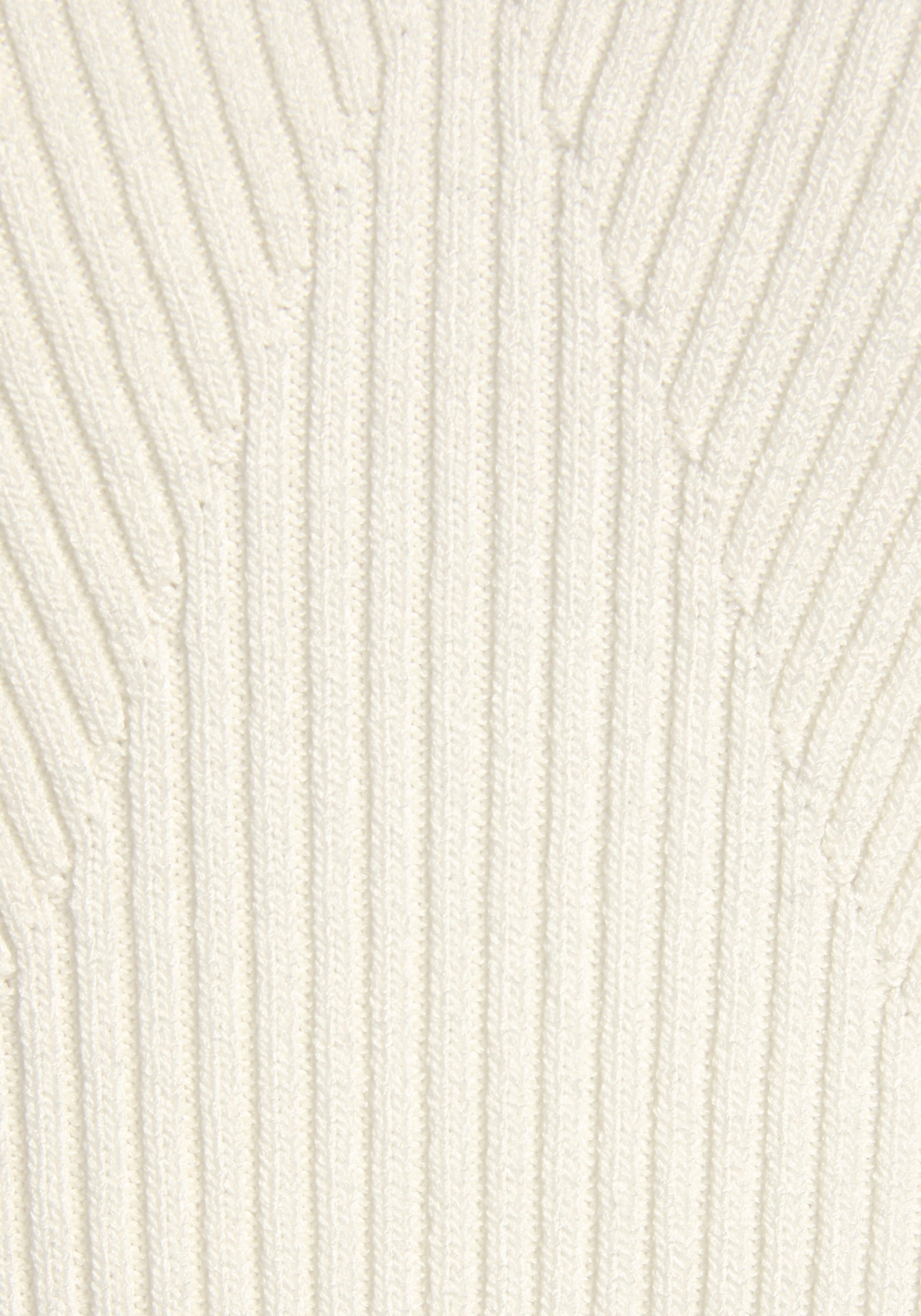 LASCANA Stricktop, mit eckigem Ausschnitt, elegantes Top mit breiten Trägern