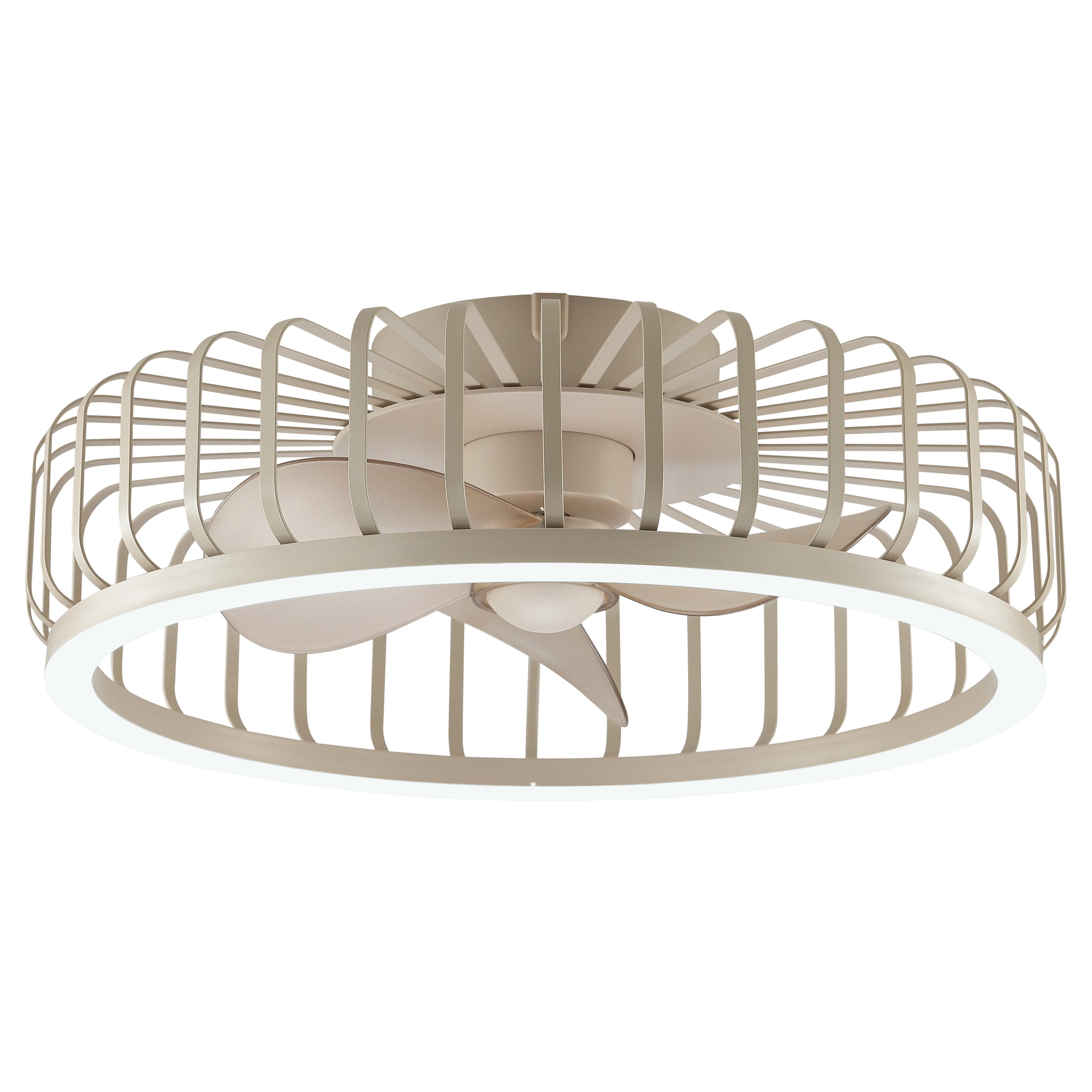 Brilliant LED Deckenleuchte »Capo« LED-Modul 1 Stk. warmweiß - kaltweiß LED-Ventilator, Ø 48 cm, 4200 lm, dimmbar, CCT