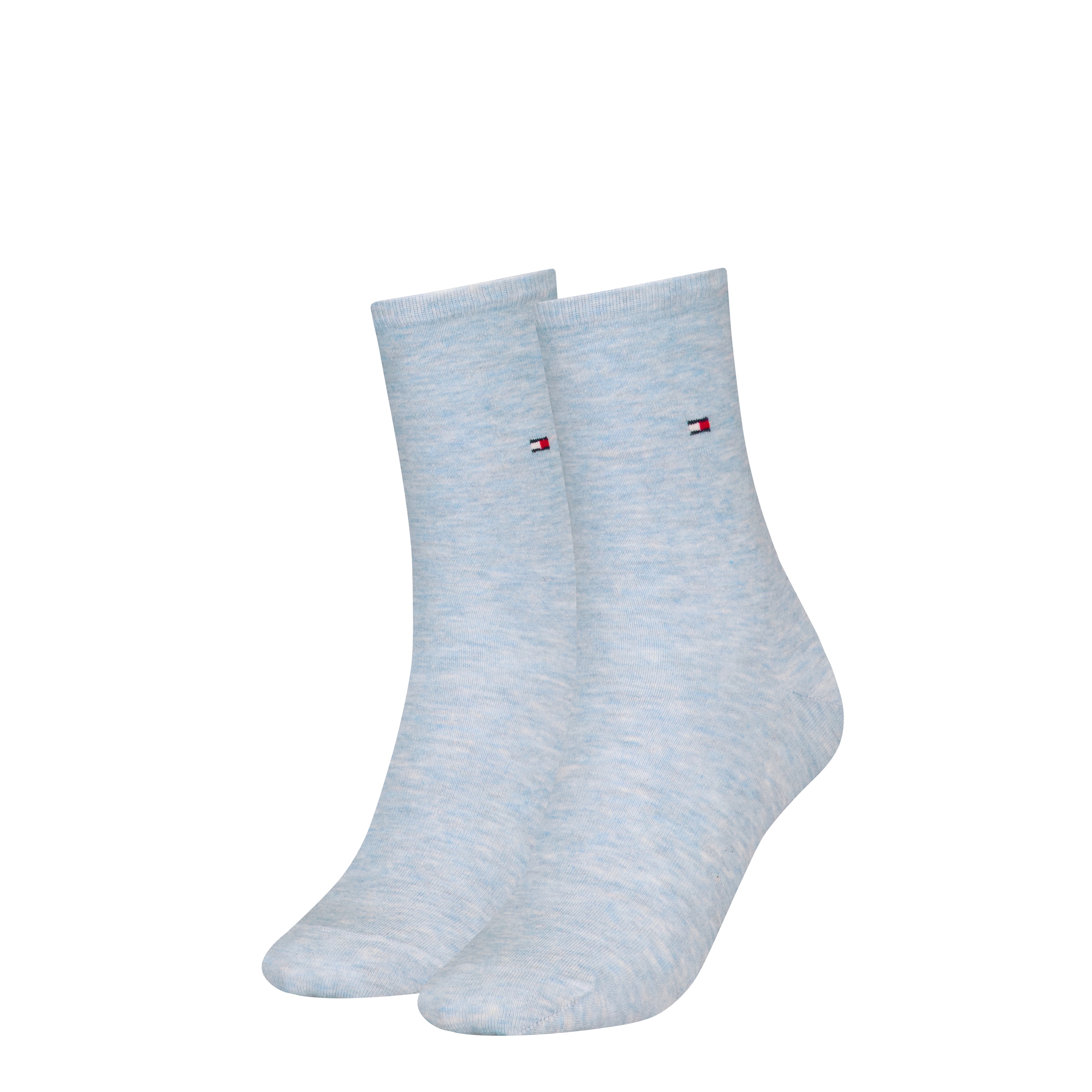 Tommy Hilfiger Socken »TH WOMEN SOCK CASUAL 2P« 2 Paar, 2 Paar tlg. mit flacher Zehennaht
