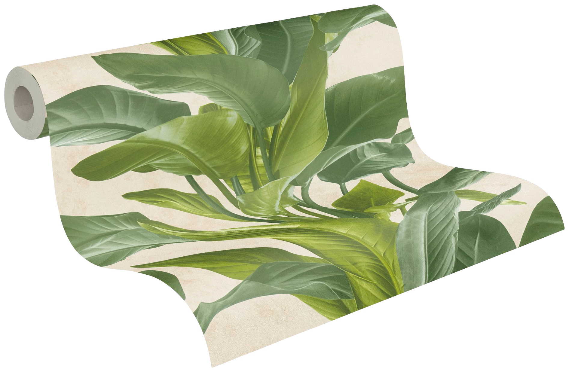 living walls Vliestapete »Metropolitan Stories, Antonio Barcelona« botanisch | geblümt | tropisch leicht strukturiert Tapete Blumen Tapeten Wohnzimmer Schlafzimmer Küche modern Design Büro