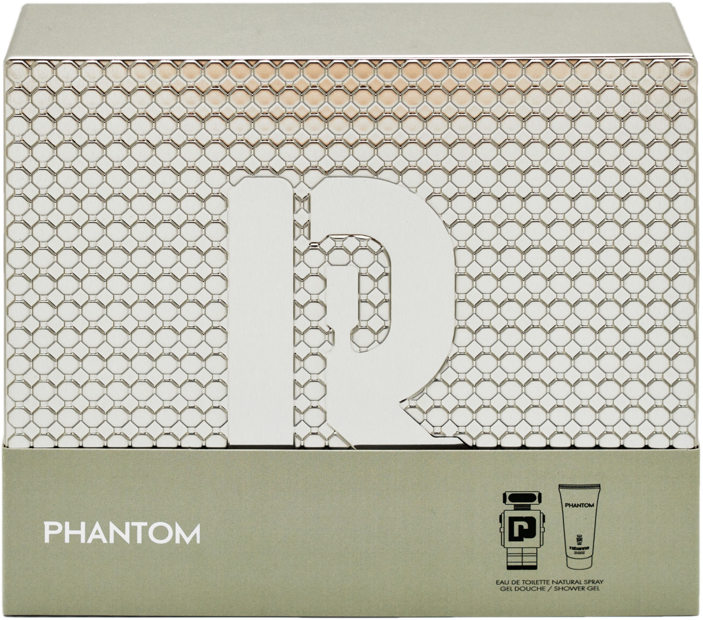 paco rabanne Eau de Toilette »Rabanne Phantom Herren Set«, (Set, 2 tlg., 2er-Pack)