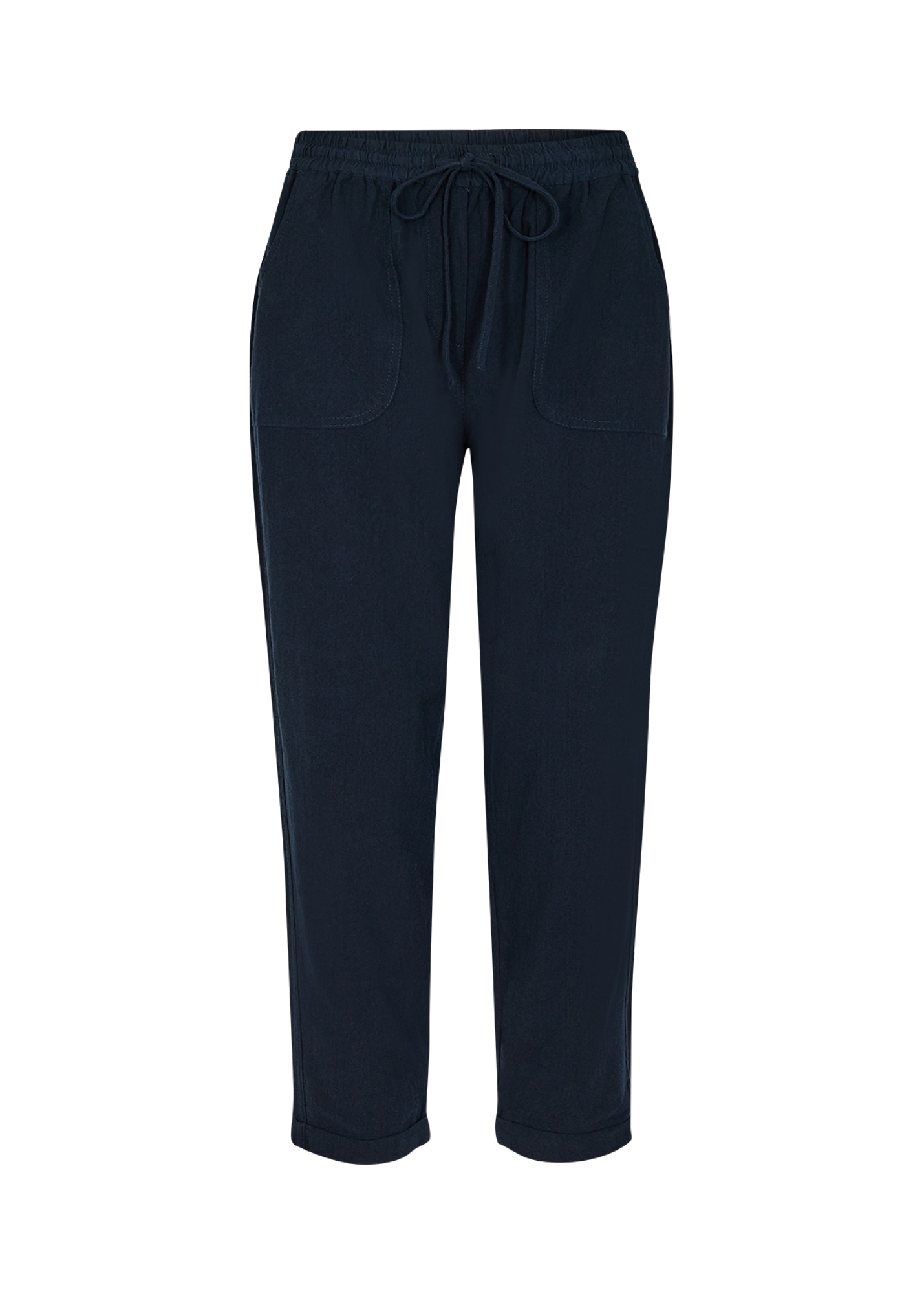 soyaconcept Schlupfhose »SC-CISSIE 10-C«, leichte Sommerhose aus Baumwolle in Leinenoptik
