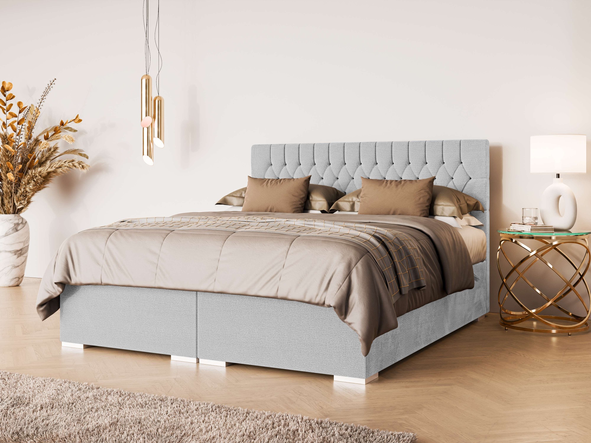 Home affaire Polsterbett »ALIY mit Matratze und Topper, in 3 Breiten (140, günstig online kaufen