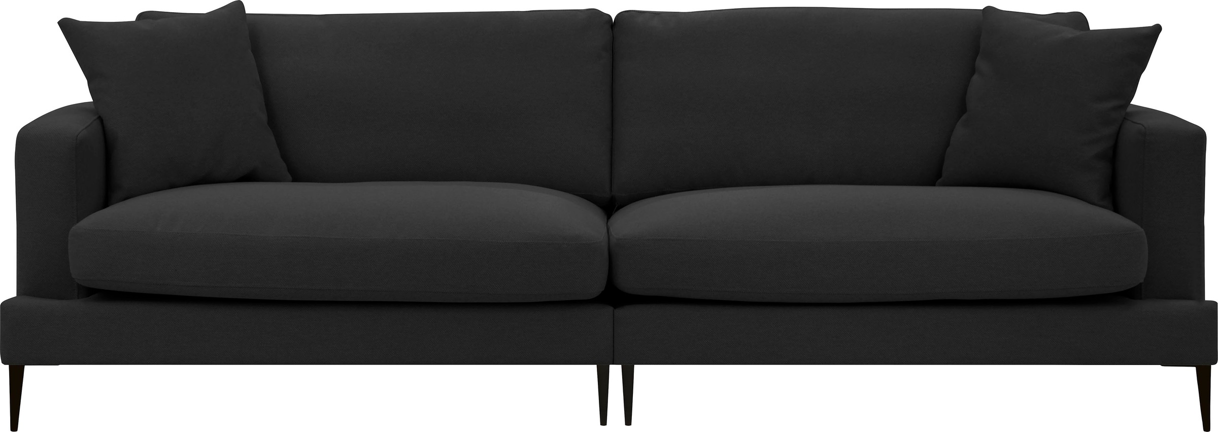 Leonique 3-Sitzer "Cozy elegantes Designsofa, Maße B/T/H: 211/97/80 cm" mit günstig online kaufen