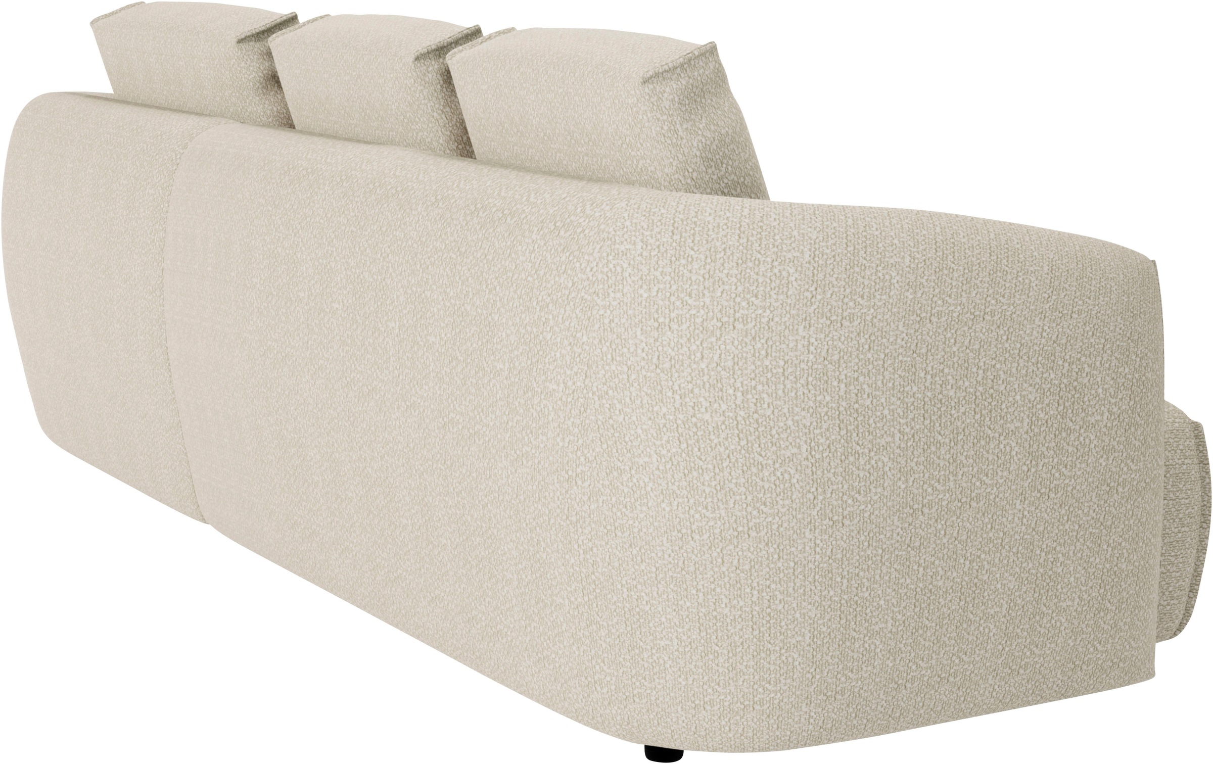 Guido Maria Kretschmer Home&Living Ecksofa »Shawn Designsofa mit elegant geschwungen Armlehnen, L-Form«, bequem, organischer Form, mit hochwertigem Bezug