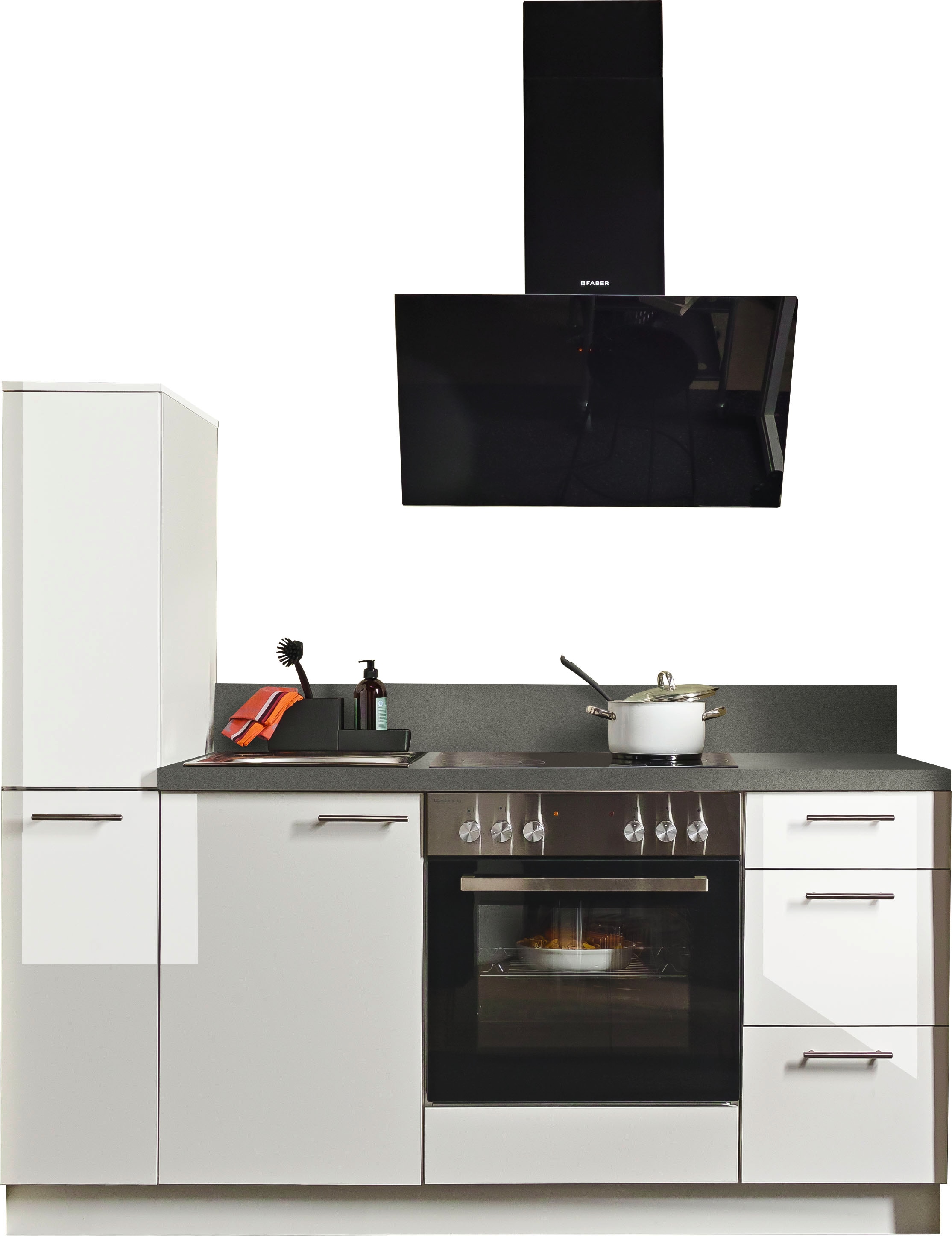 KOCHSTATION Küche »Scafa« vormontiert, wahlweise mit E-Geräten, Stellbreite günstig online kaufen