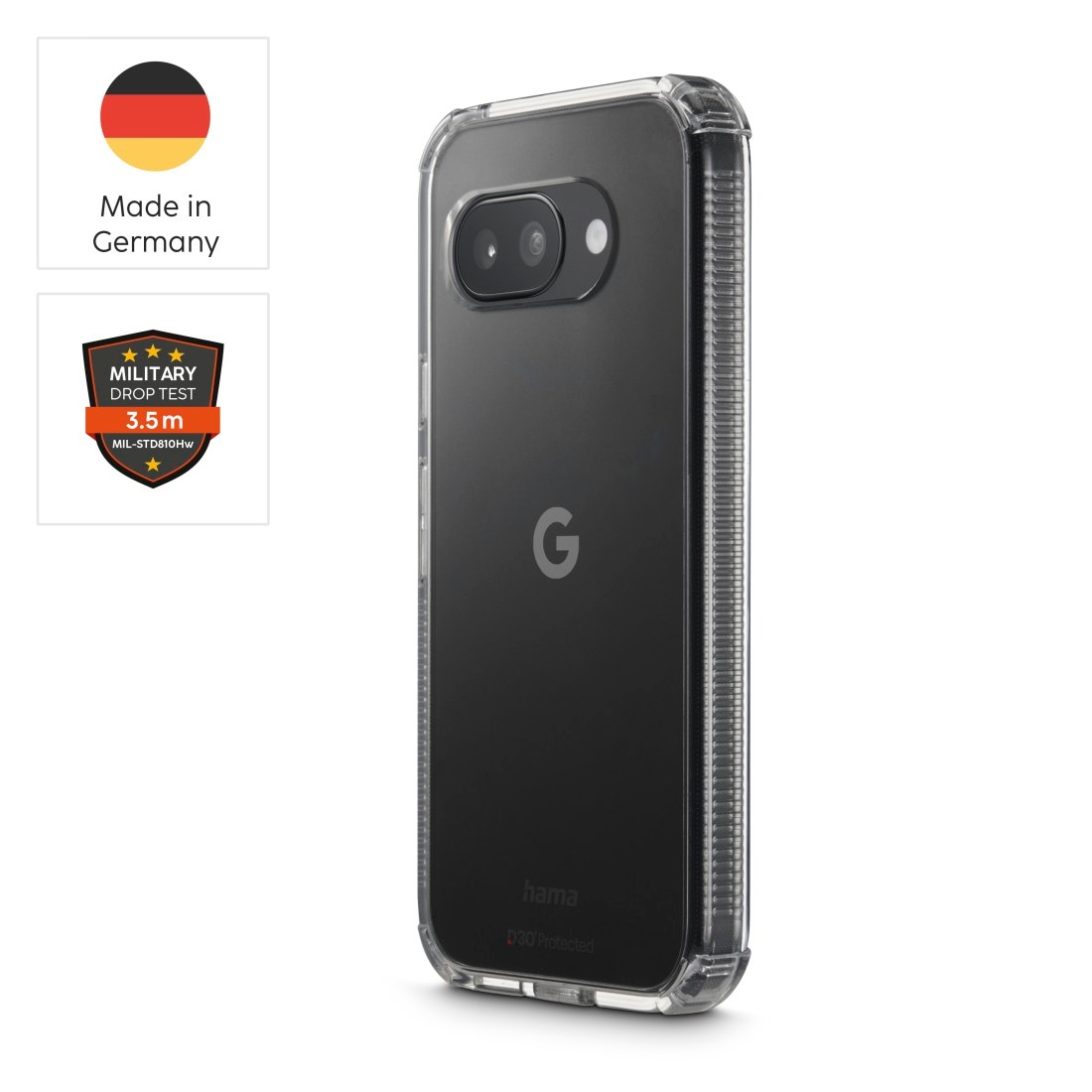 Hama Handyhülle »"Extreme Protect" für Google Pixel 9a, stoßfest, sturzsicher«