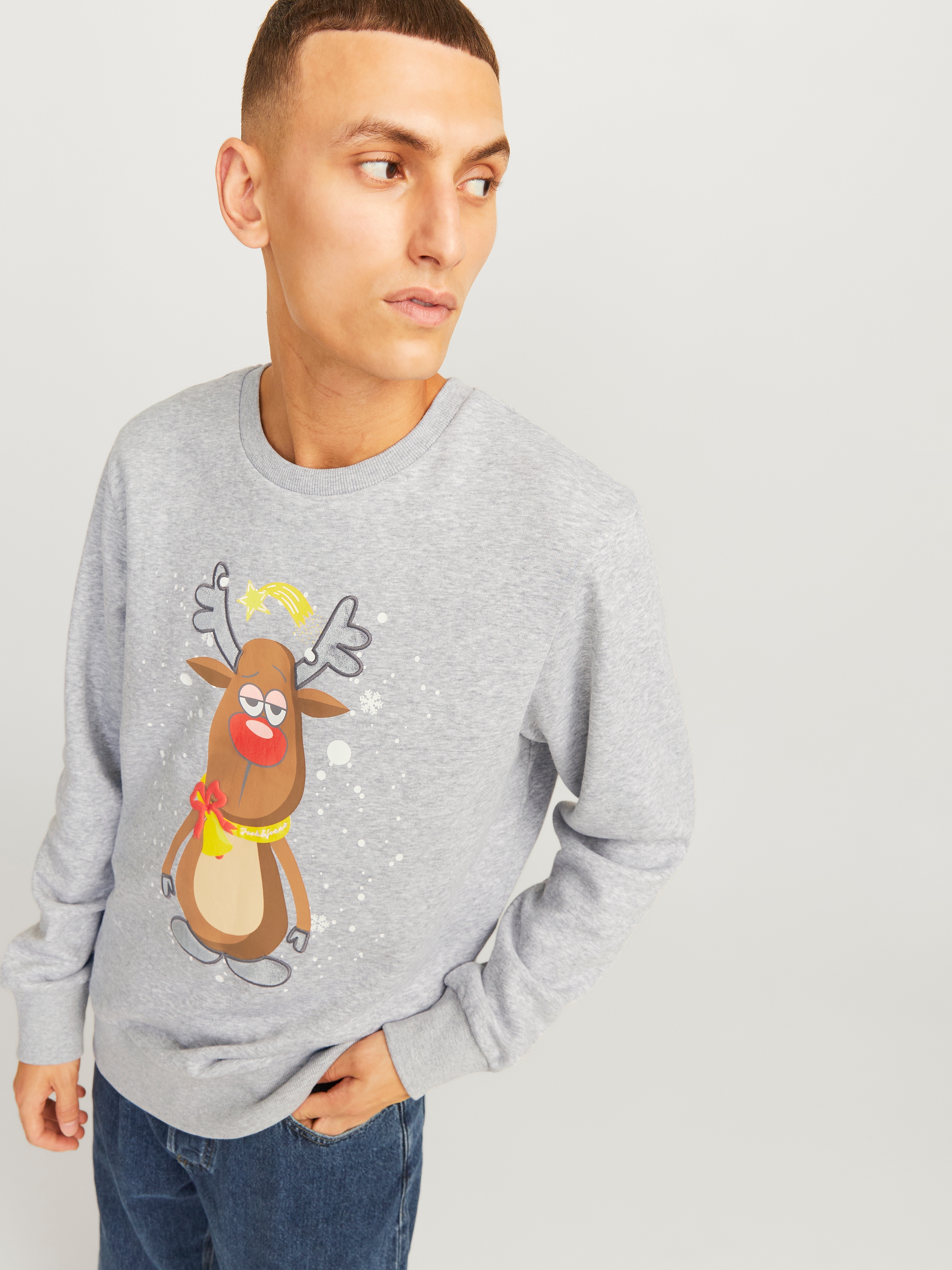 Jack & Jones Sweatshirt »JJXMAS JOLLY SWEAT CREW NECK«
