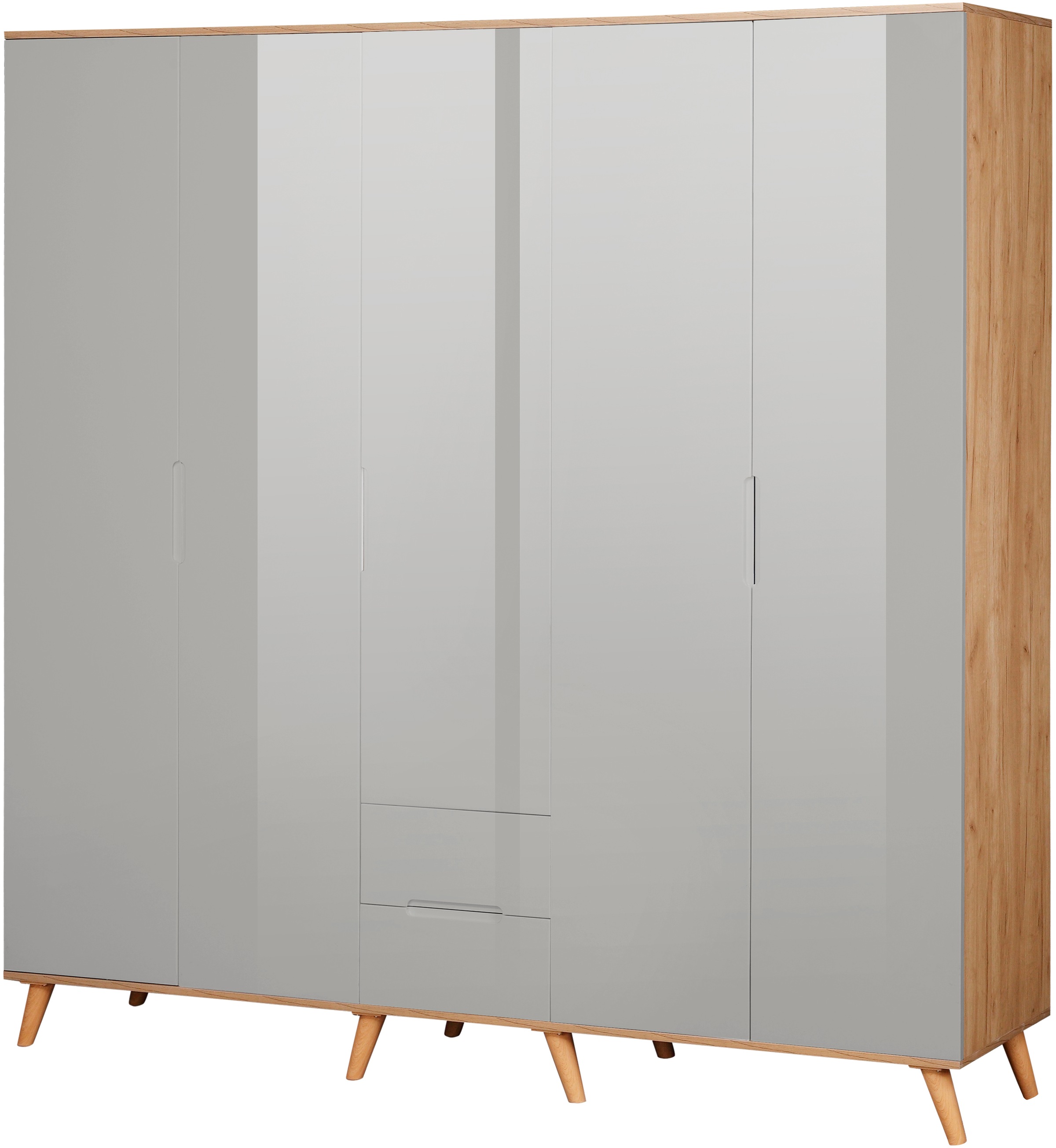 andas Kleiderschrank »Lund Schlafzimmerschrank Bestseller im skandinavische günstig online kaufen