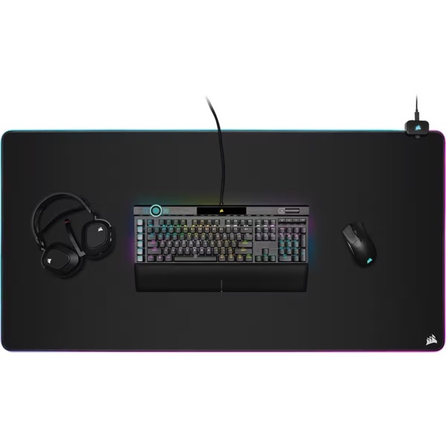 Corsair Gaming Mauspad »MM700 RGB Extended 3XL Gaming-Mauspad« DREI-Zonen-RGB-Beleuchtung