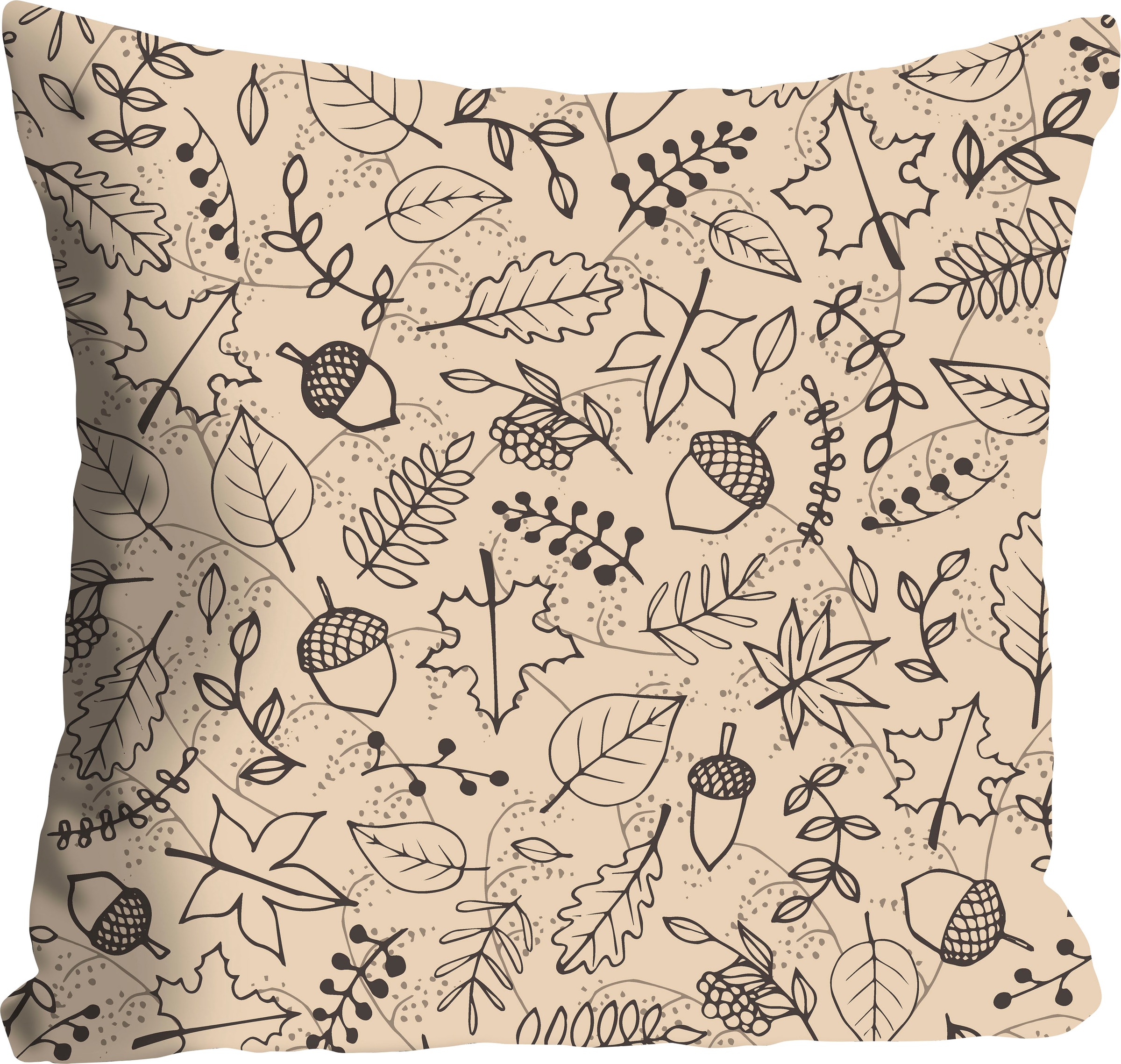queence Dekokissen »Fridolin«, (1 St.), mit herbstlichen Motiven, Kissenhül günstig online kaufen