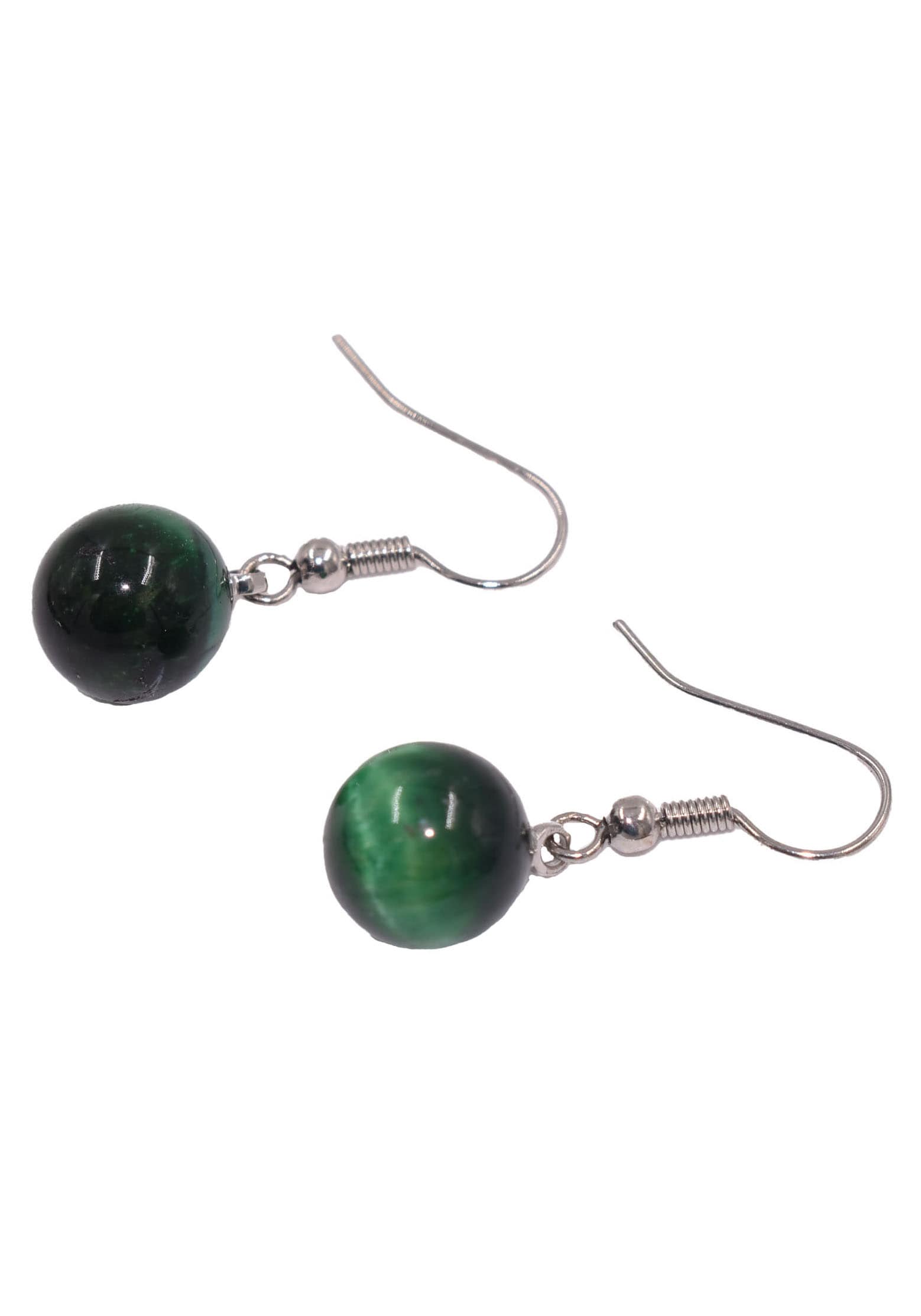 Firetti Paar Ohrhänger »Schmuck Geschenk Ohrschmuck Ohrhaken Edelstein Farbstein Tigerauge« Made in Germany - mit Tigerauge