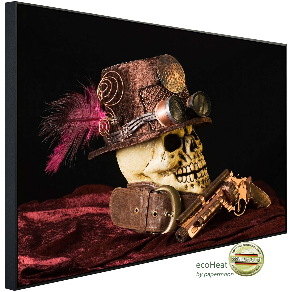 Papermoon Infrarotheizung »Steampunk totenkopf«