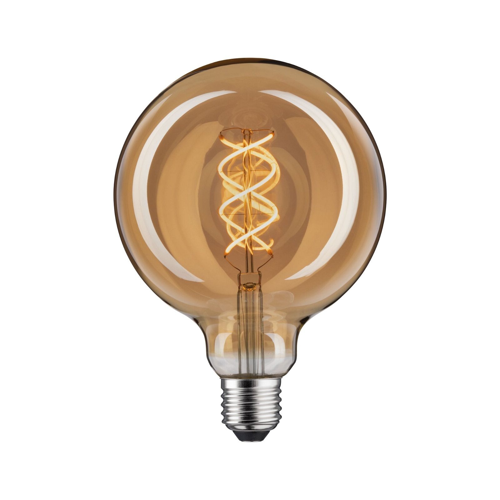 Paulmann LED-Leuchtmittel »Globe125 230lm 1800K gold 4W spiral Filament«, 1 günstig online kaufen
